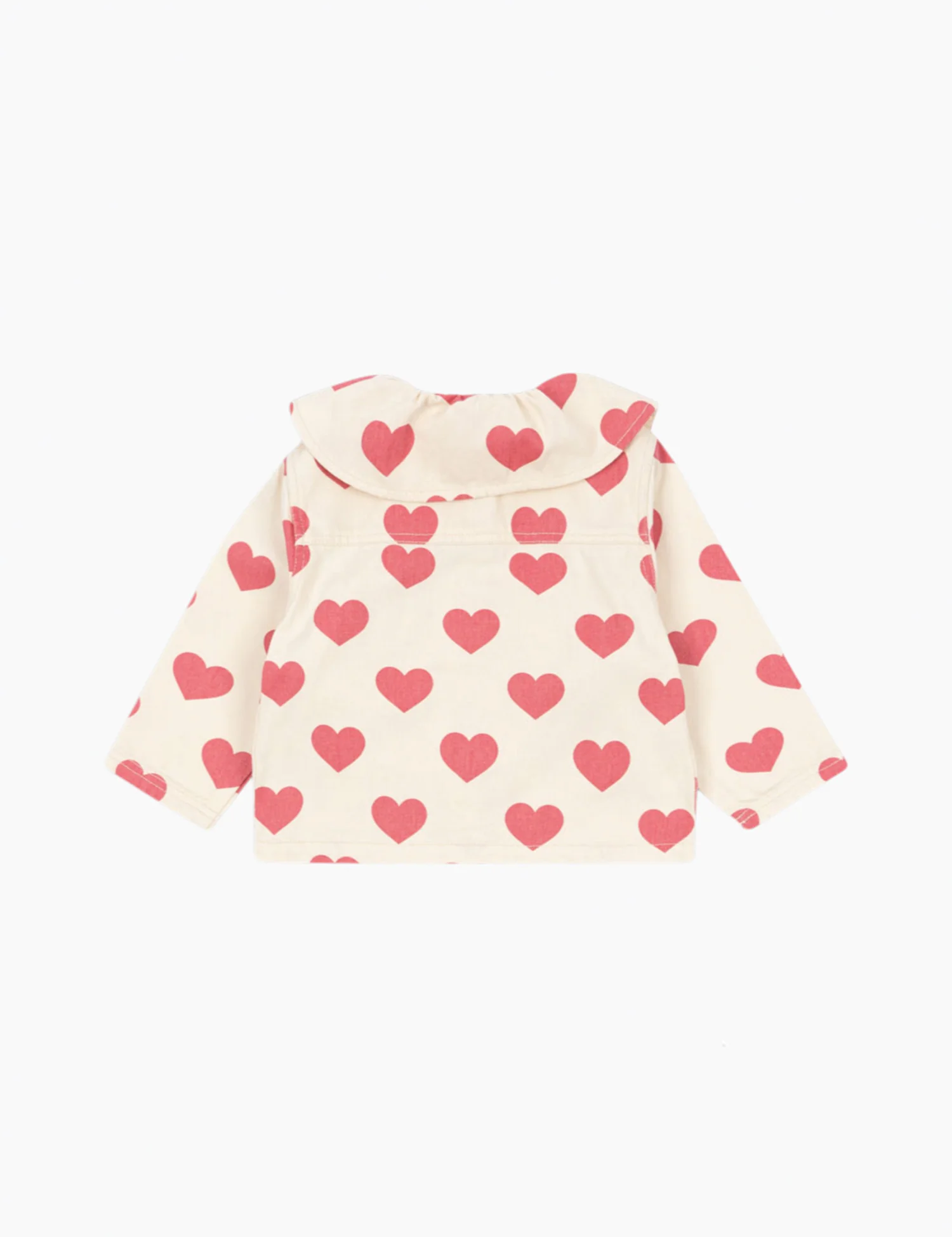 Magot Collar Jacket in Bon Coeur Pink - Image 3