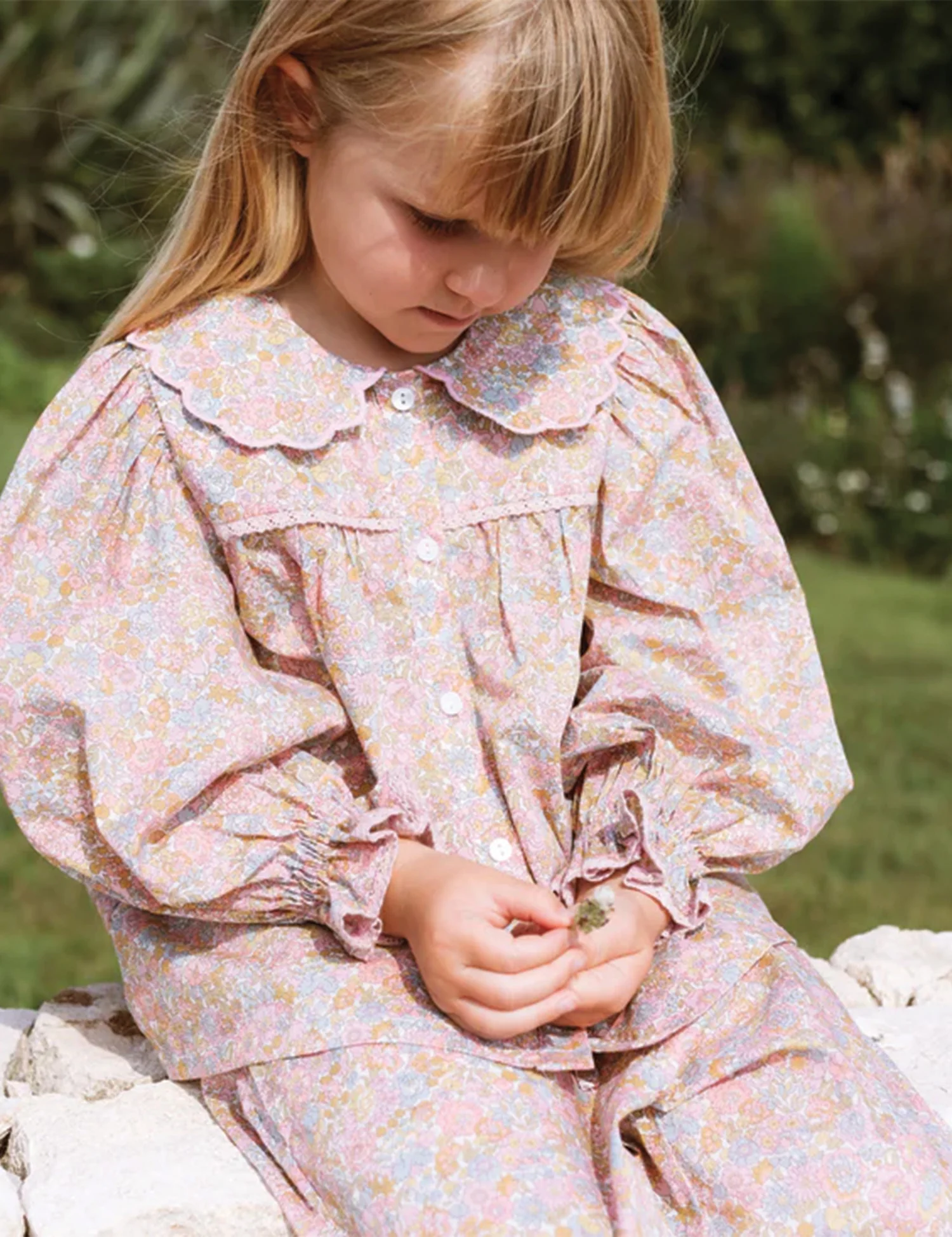Margaret Blouse in Liberty Nell, Annie & May - Image 3