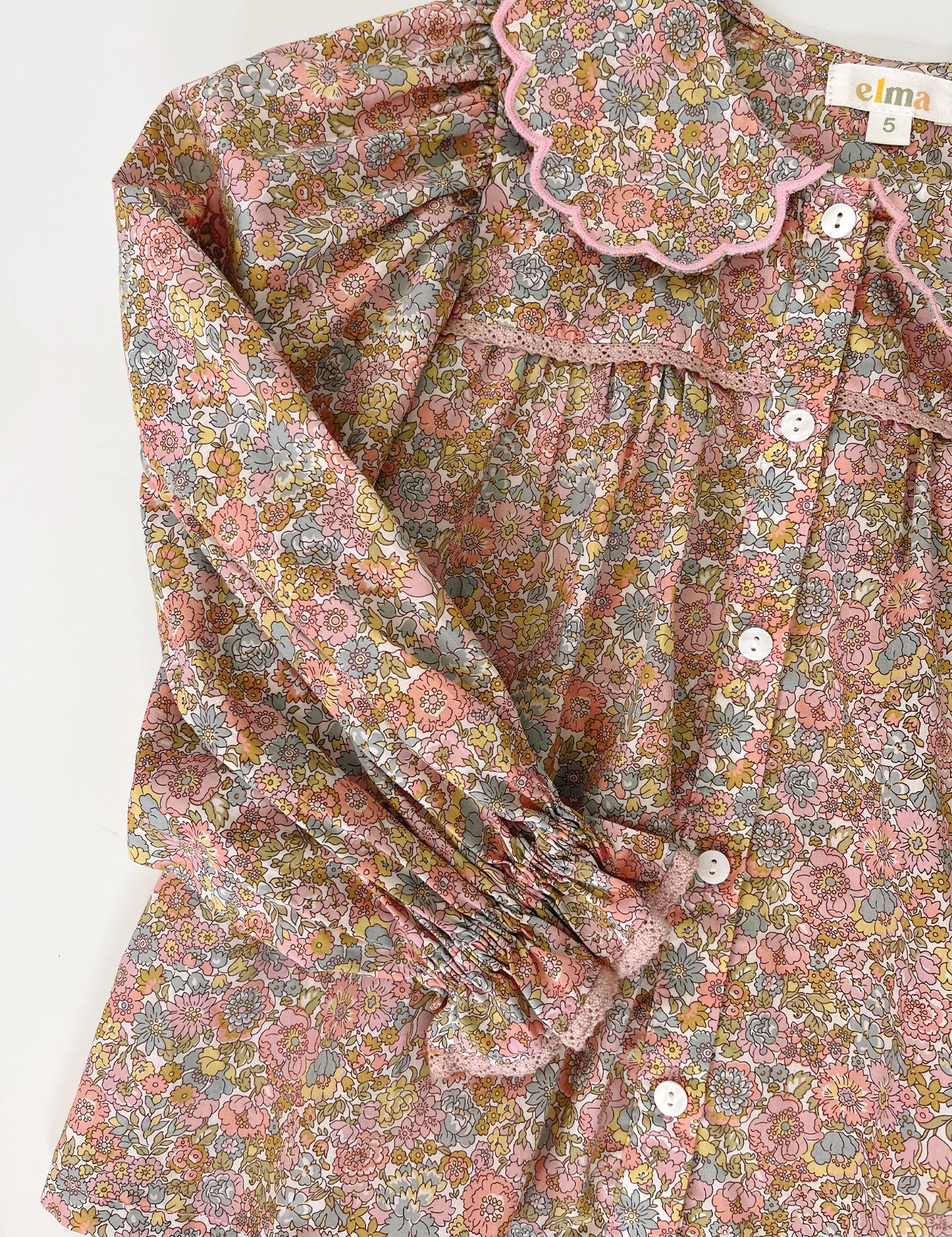 Margaret Blouse in Liberty Nell, Annie & May - Image 8