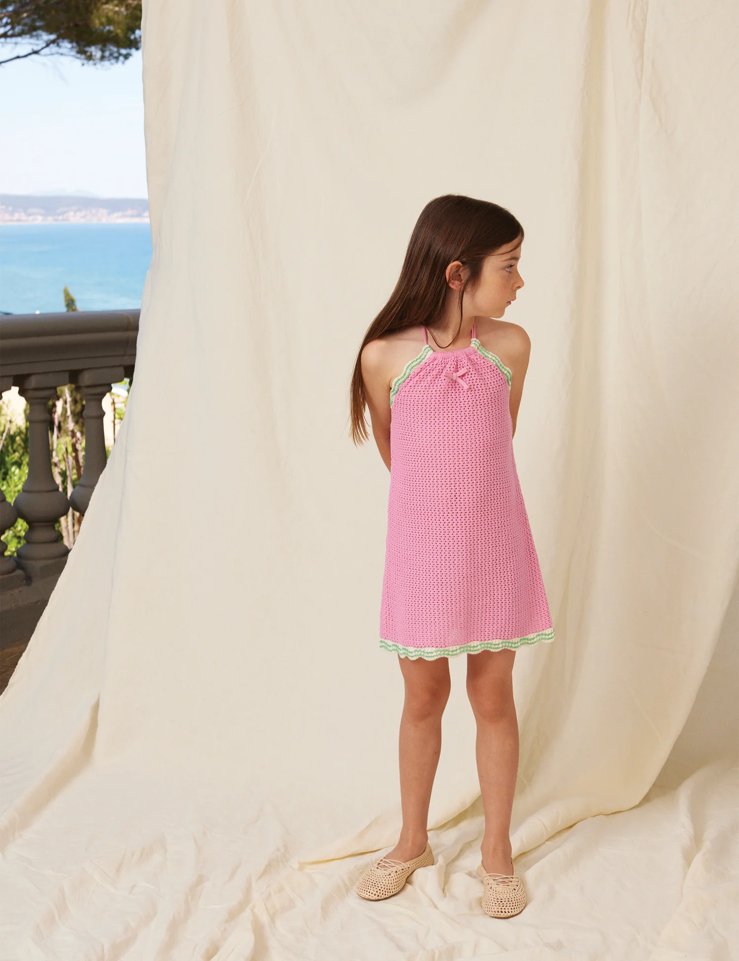 Marina Dress in Candy Floss - Image 2