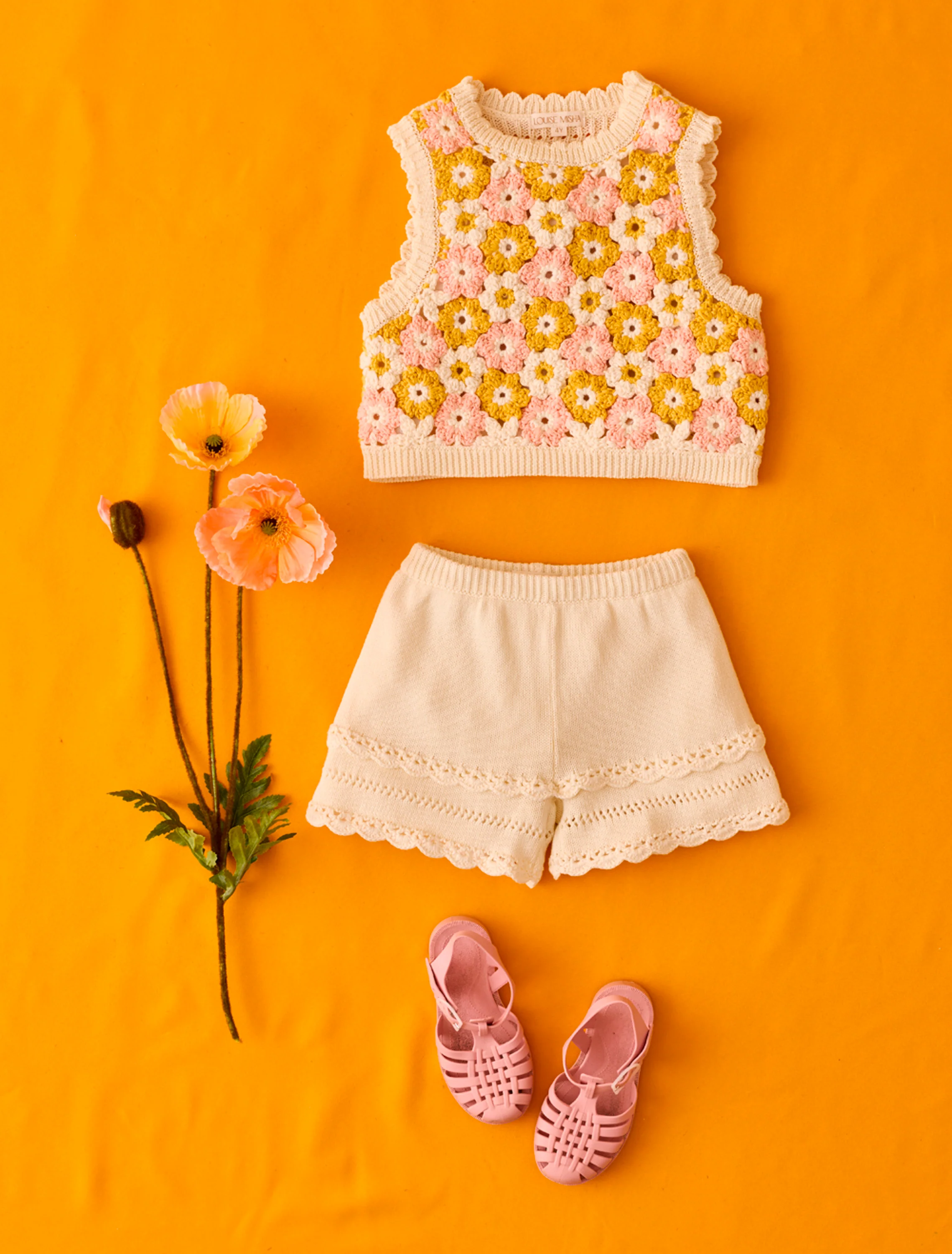 Mekylana Shorts in Cream - Image 3