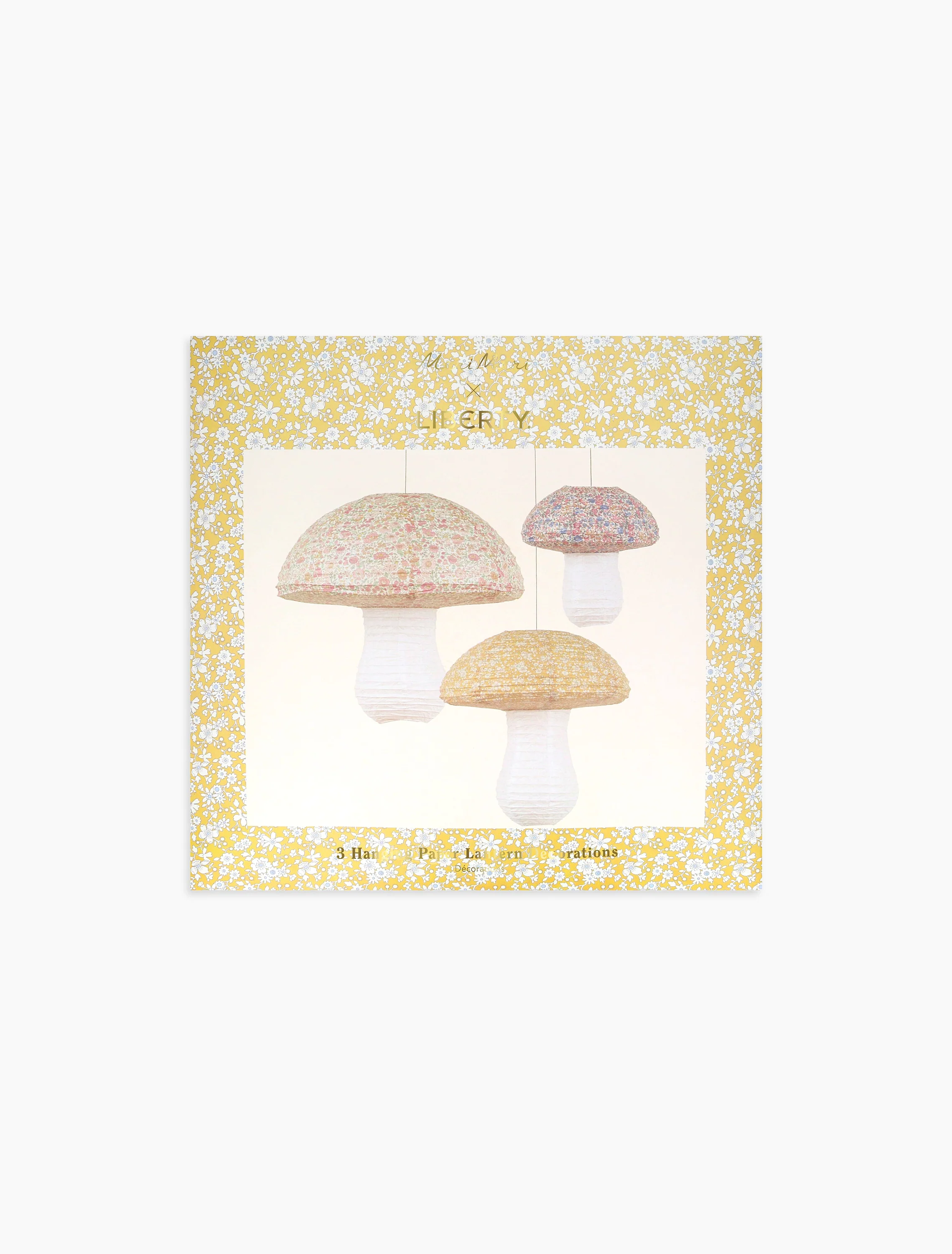 Meri Meri x Liberty Mushroom Lanterns - Image 3