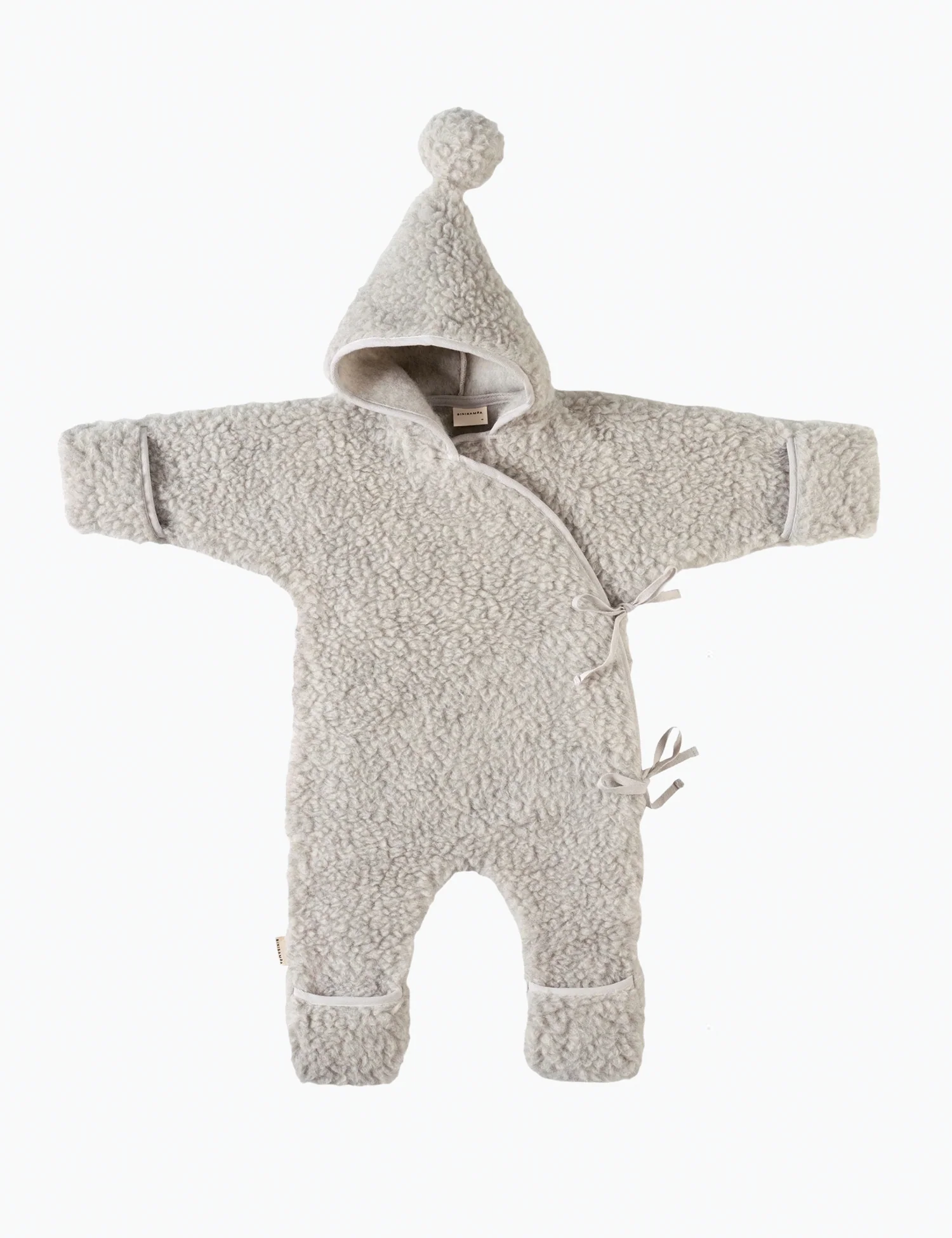 Merino Snugglesuit in Cloud