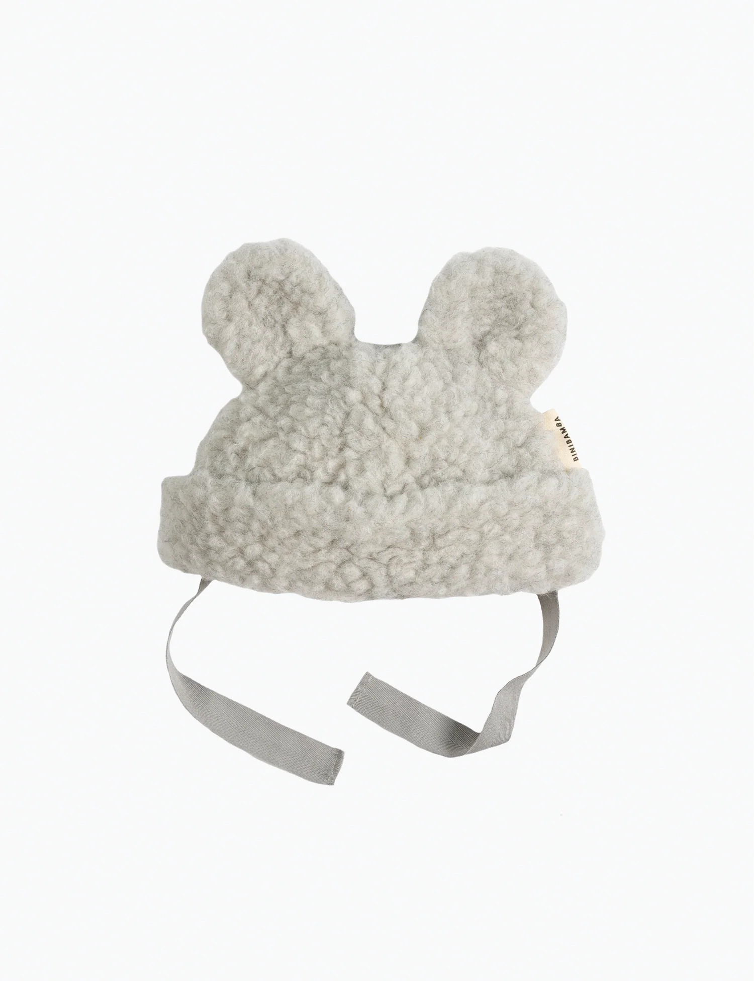Merino Teddy Hat in Cloud