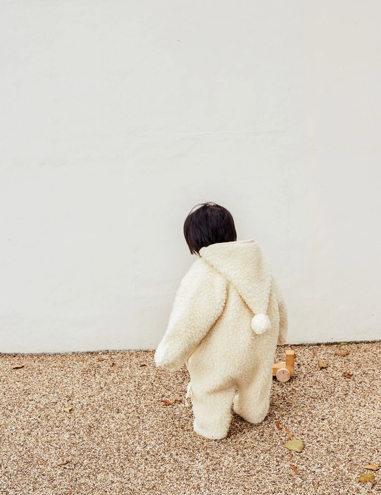 Merino Snugglesuit in Milk - Image 4