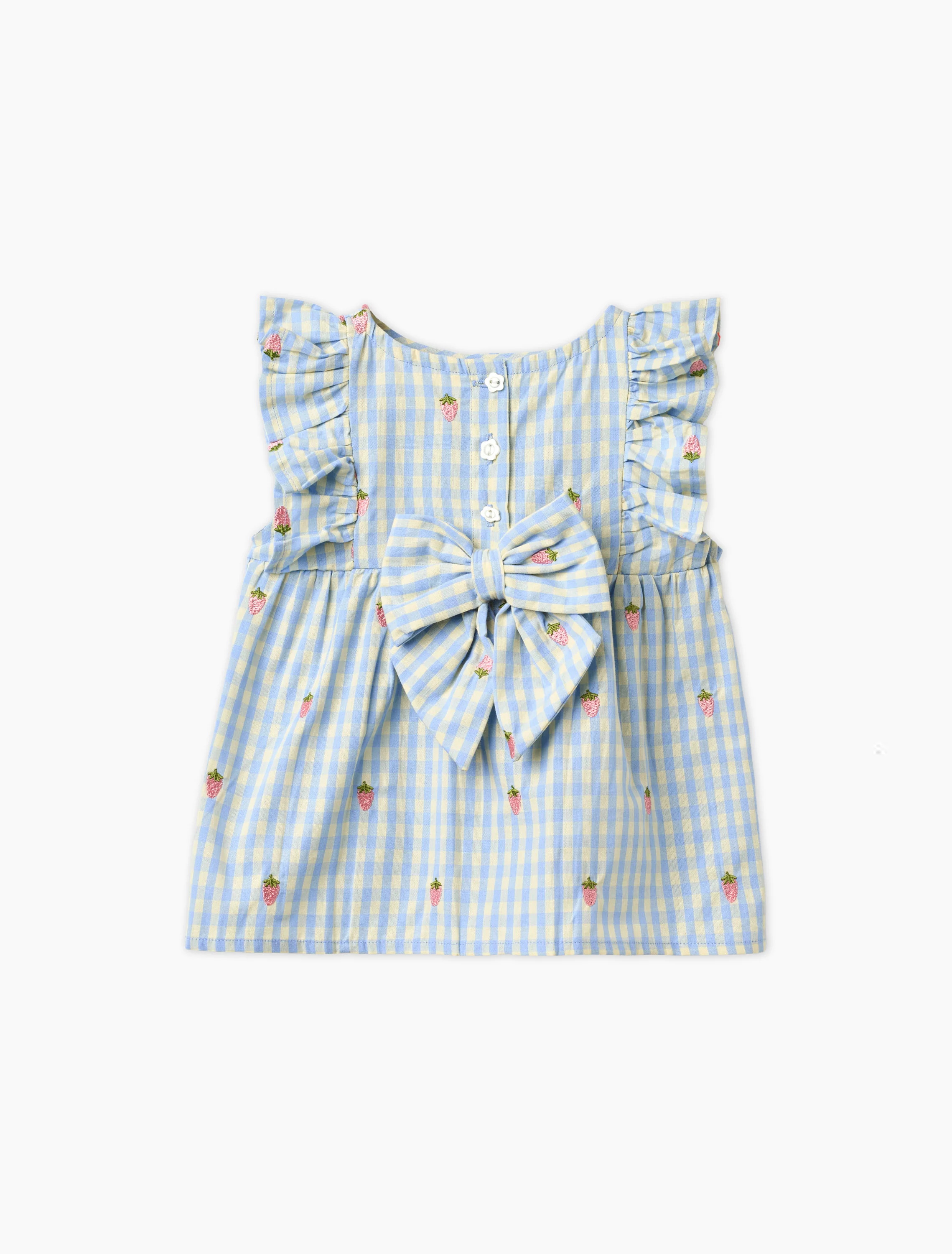 Mille Baby SL Set in Sky Berry Gingham - Image 4