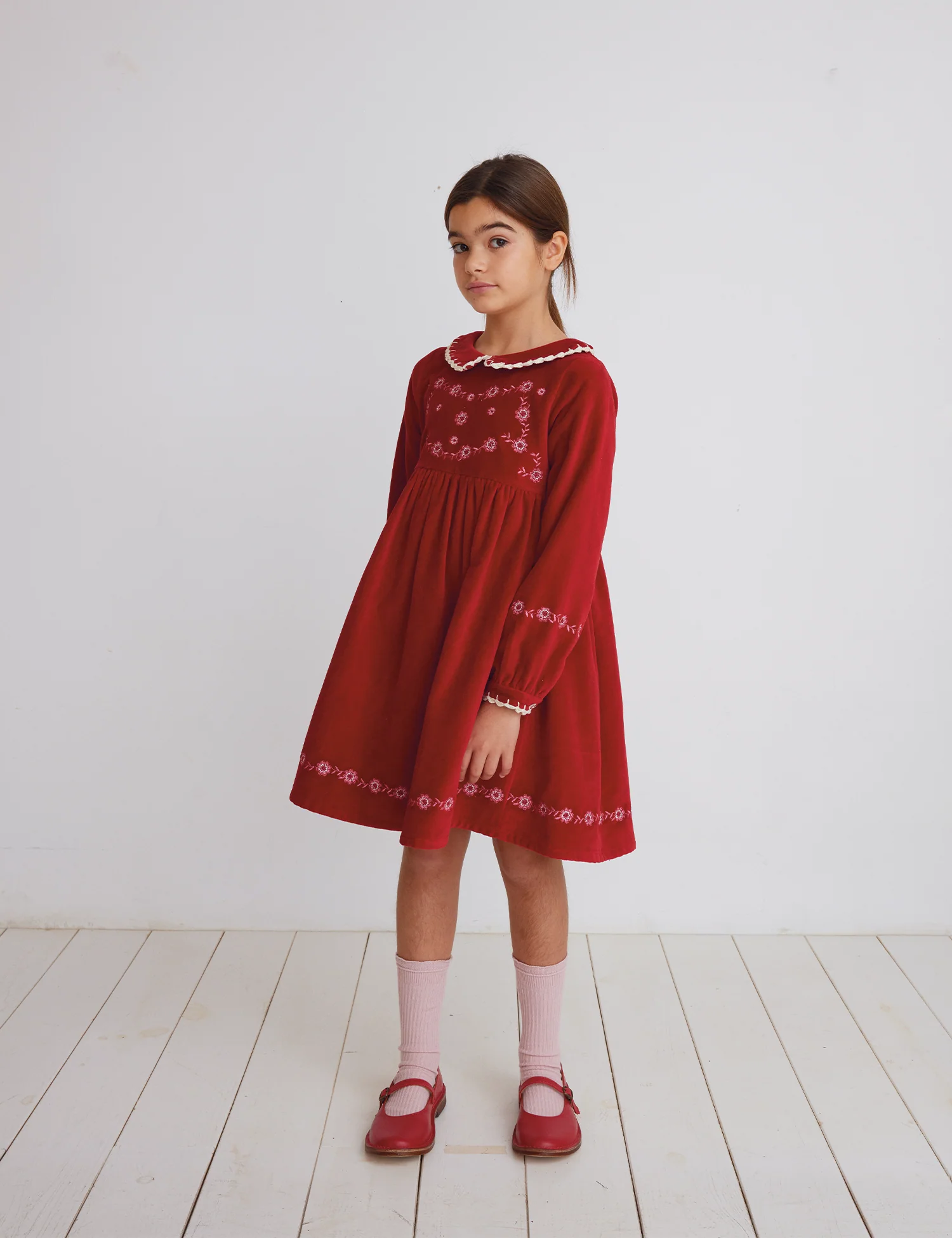 Millie Dress in Red Flame - Image 3