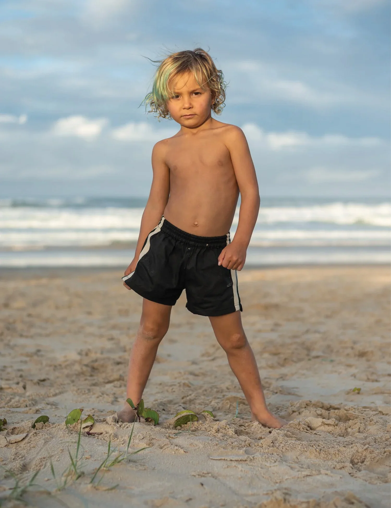 Mini Boardshort in Black - Image 4