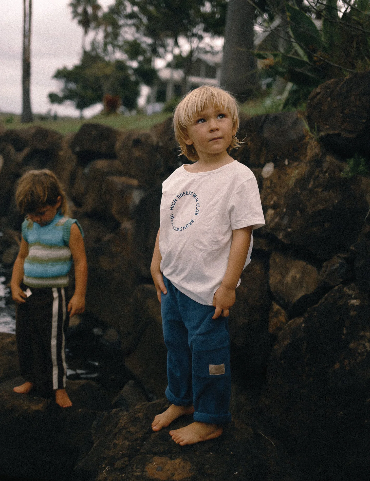 Mini Cargo Pant in True Navy - Image 2
