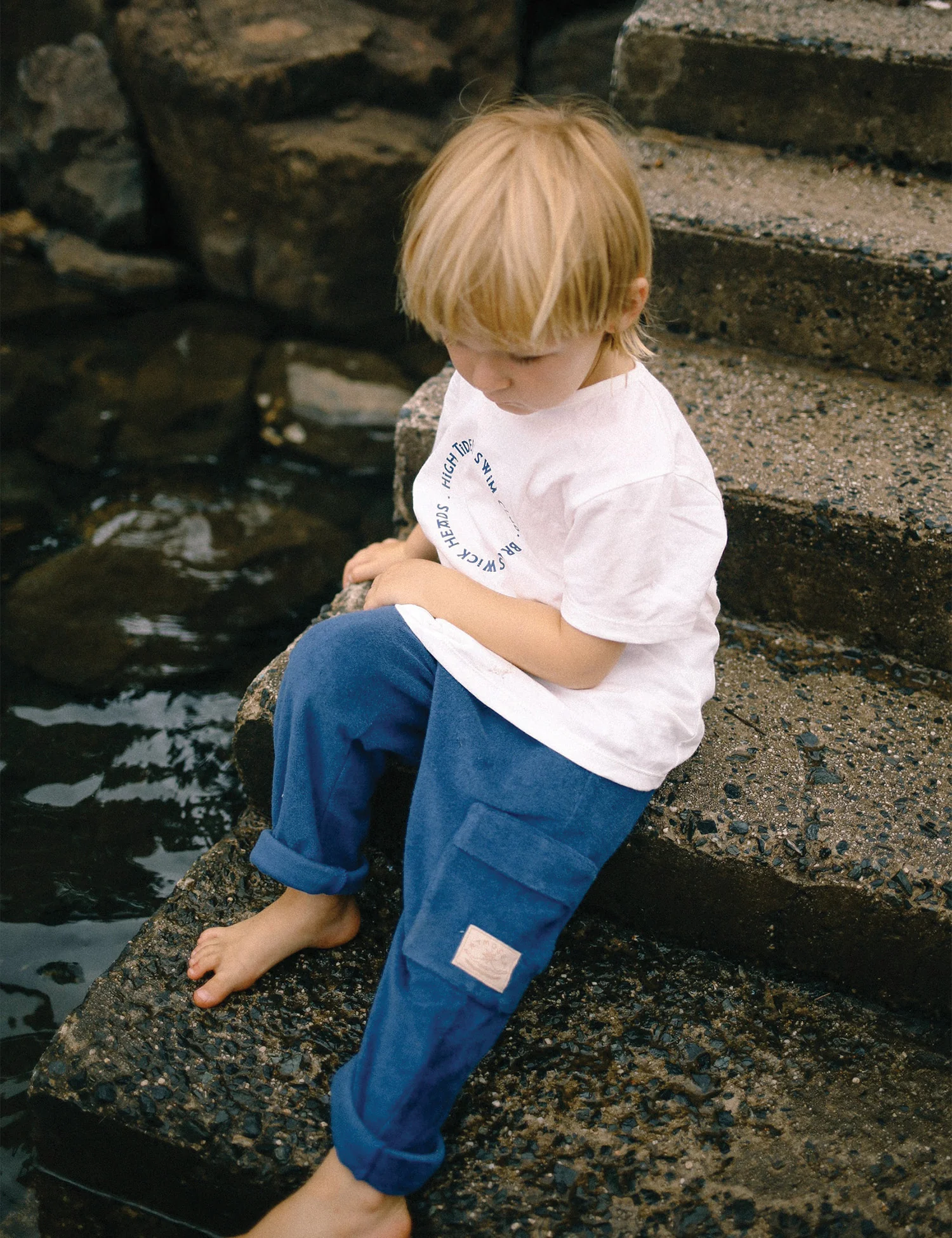 Mini Cargo Pant in True Navy - Image 5