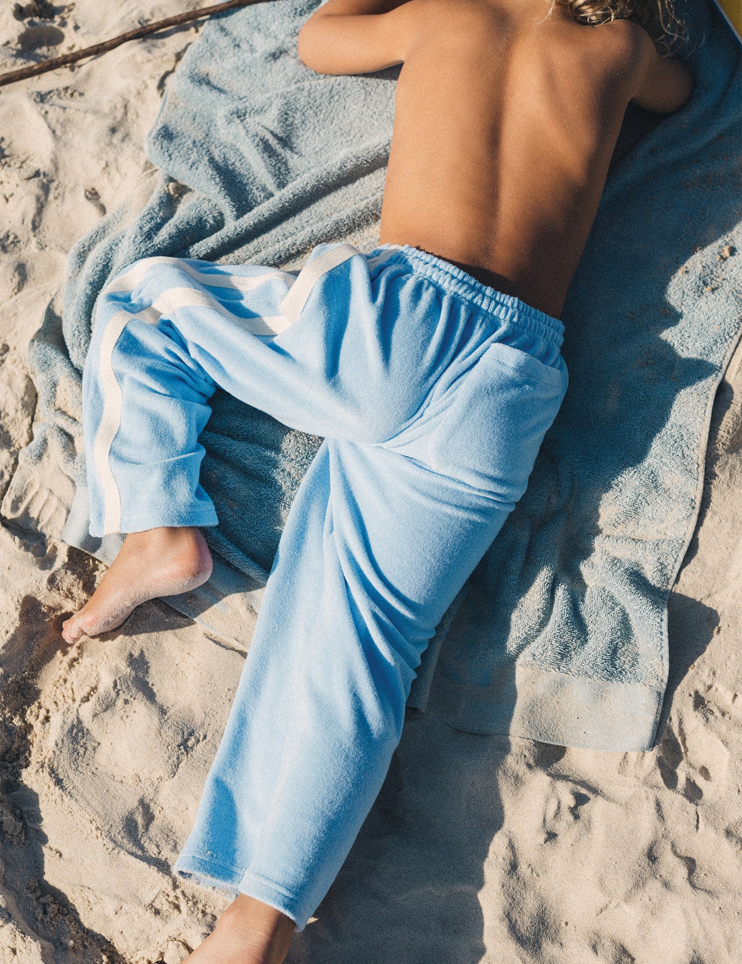 Mini Terry Pant in Cloud - Image 3