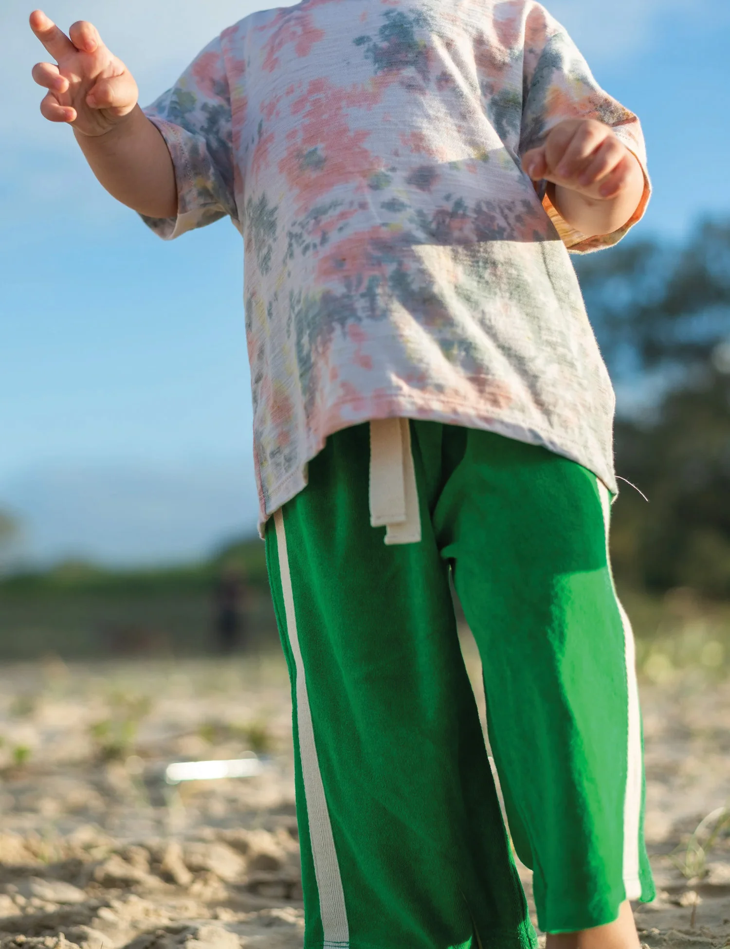 Mini Terry Pant in Lawn - Image 3