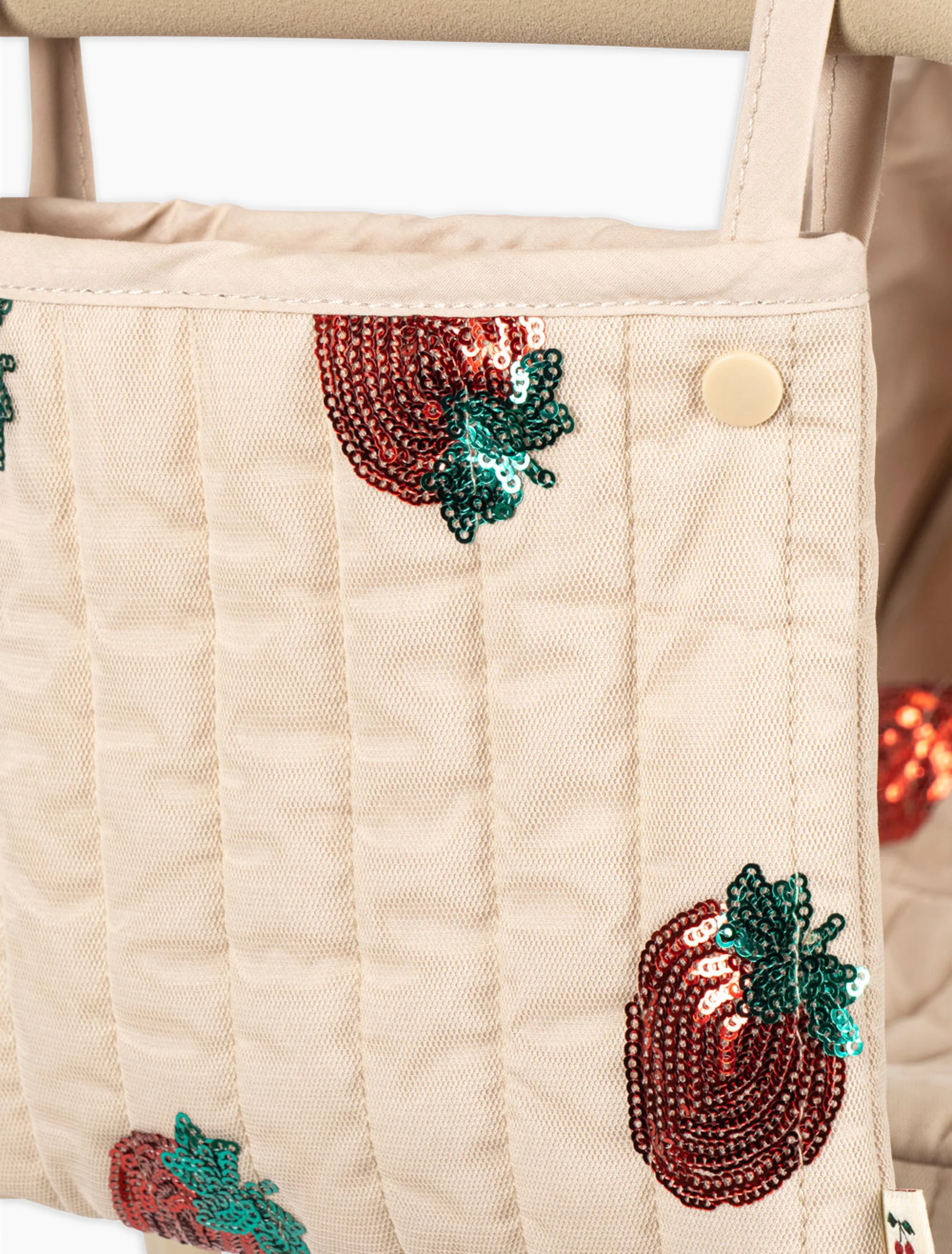 Minnie Tulle Doll Pram Stroller in Strawberry - Image 2