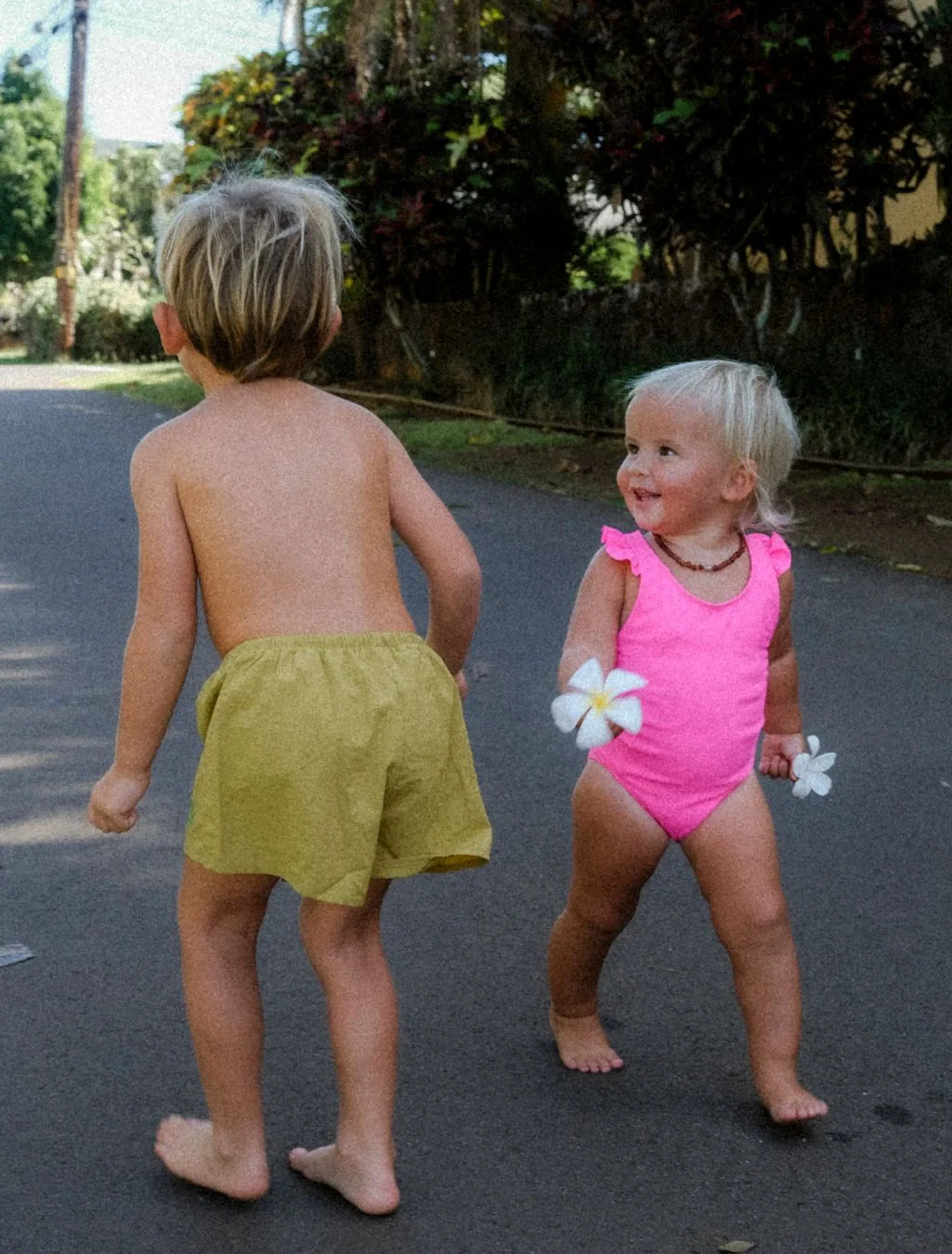 Monkey Swim Shorts in Dune - Image 3