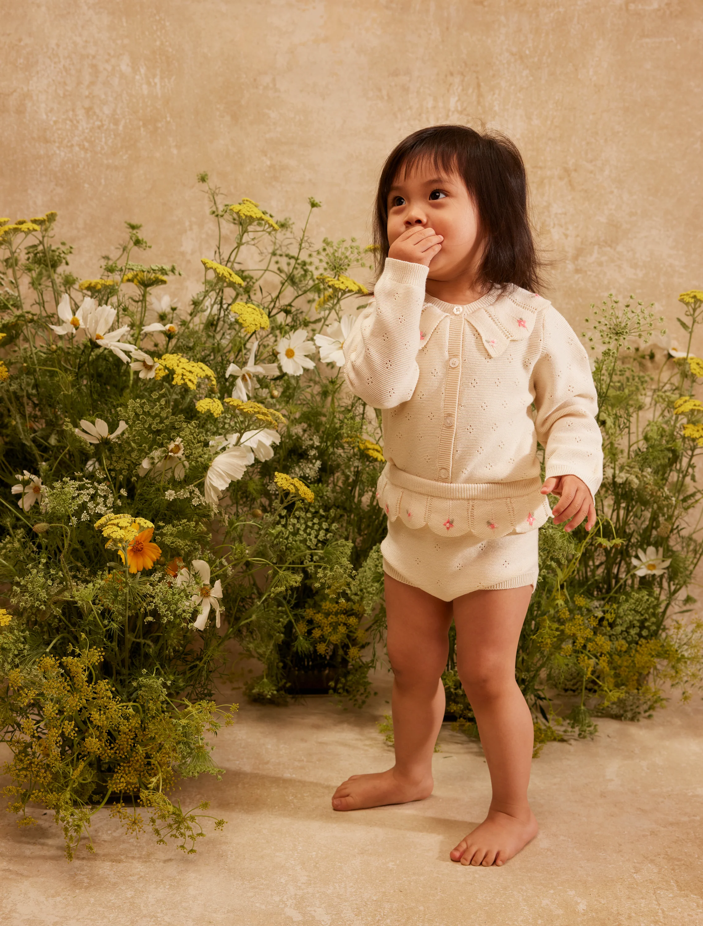 Mylia Bloomers in Cream - Image 4