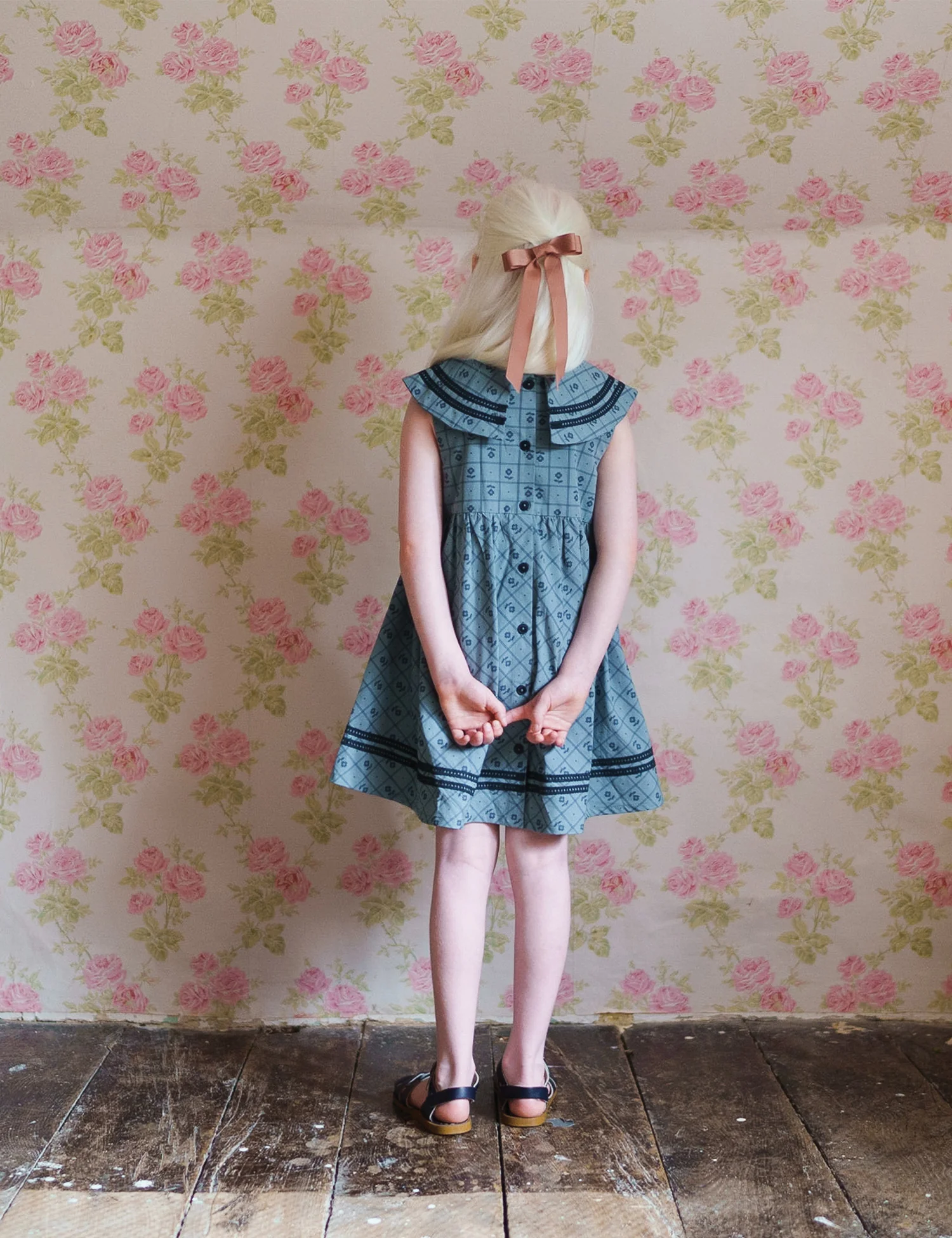 Naomi Dress in Thyme Floral - Image 4