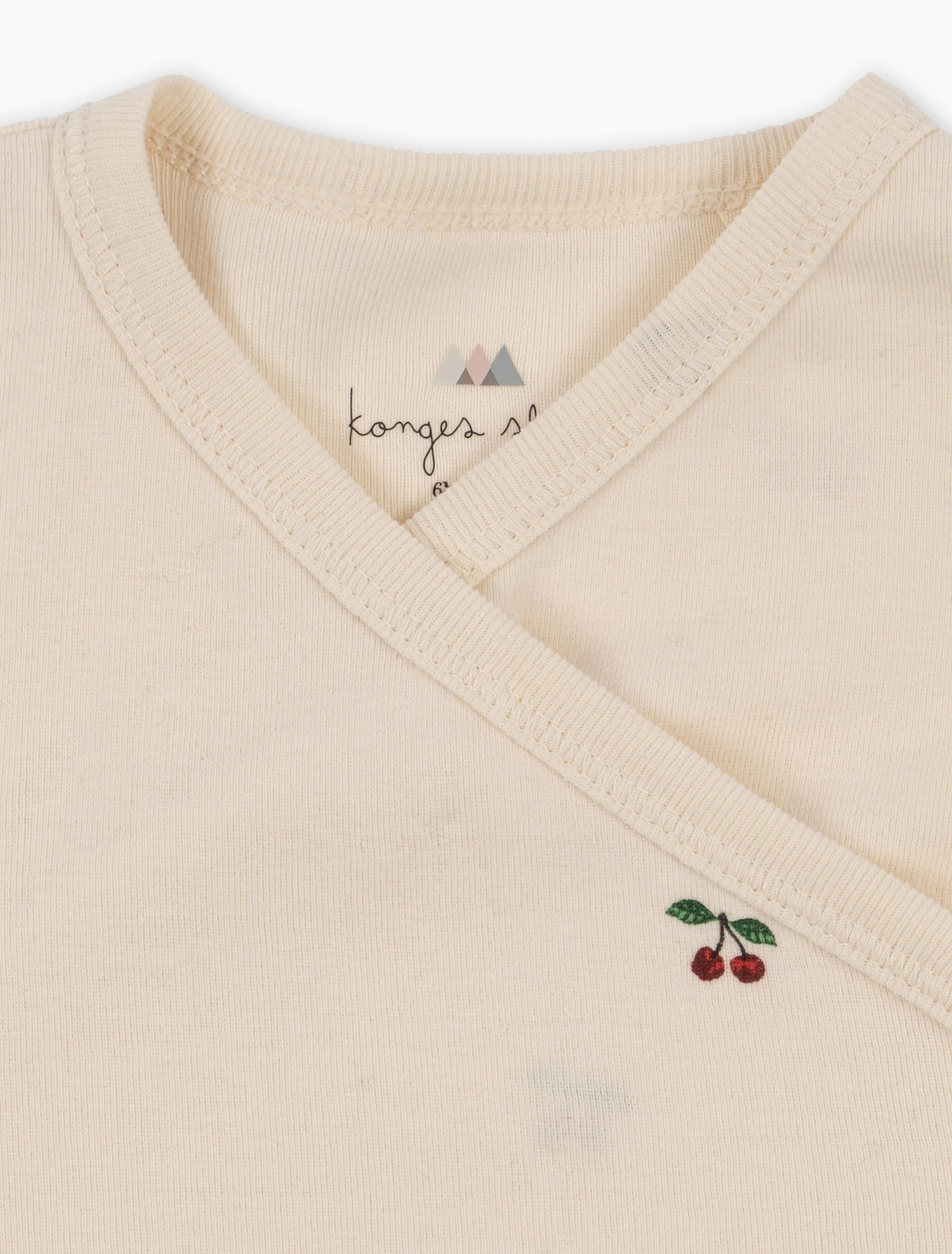 Newborn Onesie Romper in Cherry - Image 3