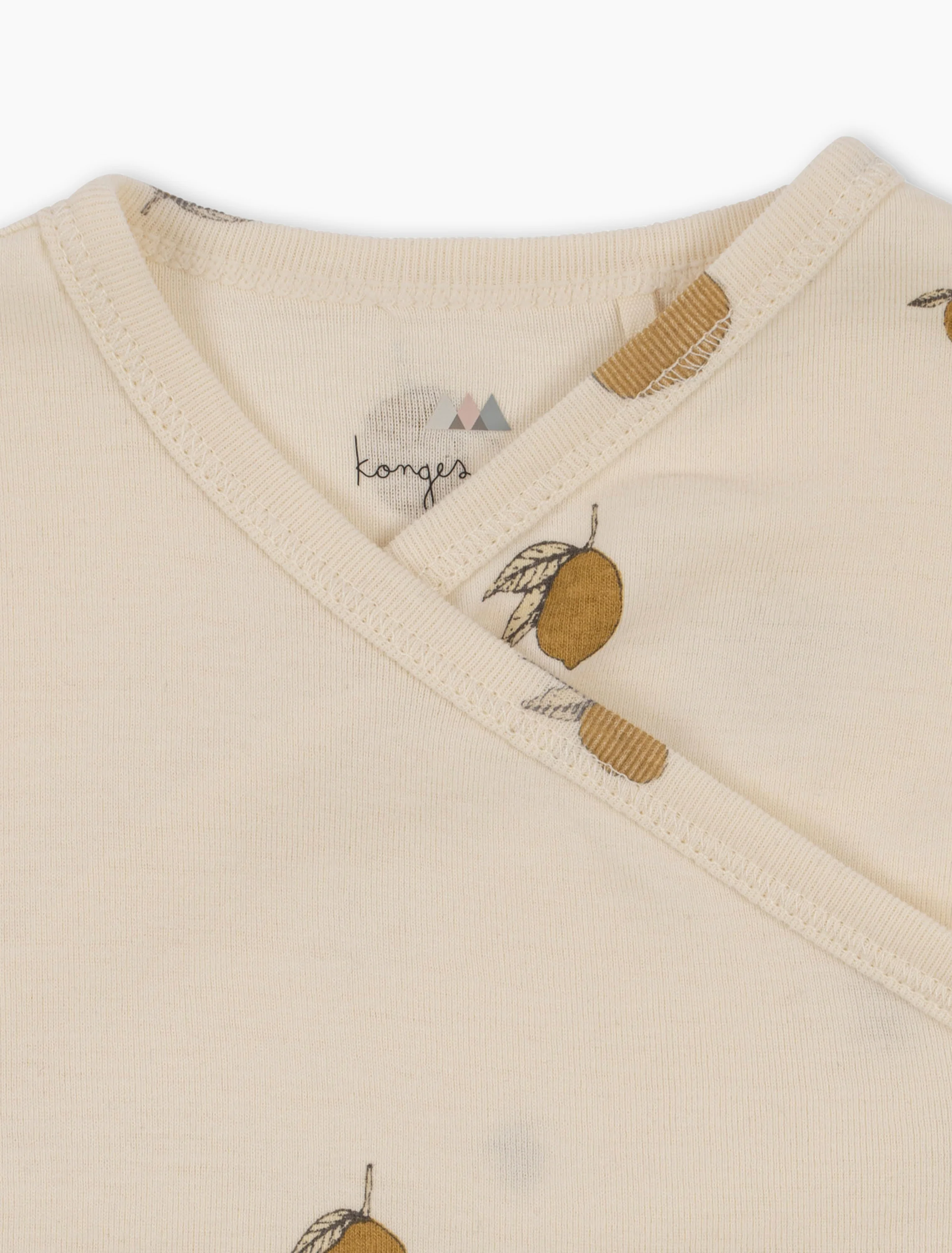 Newborn Onesie Romper in Lemon - Image 3