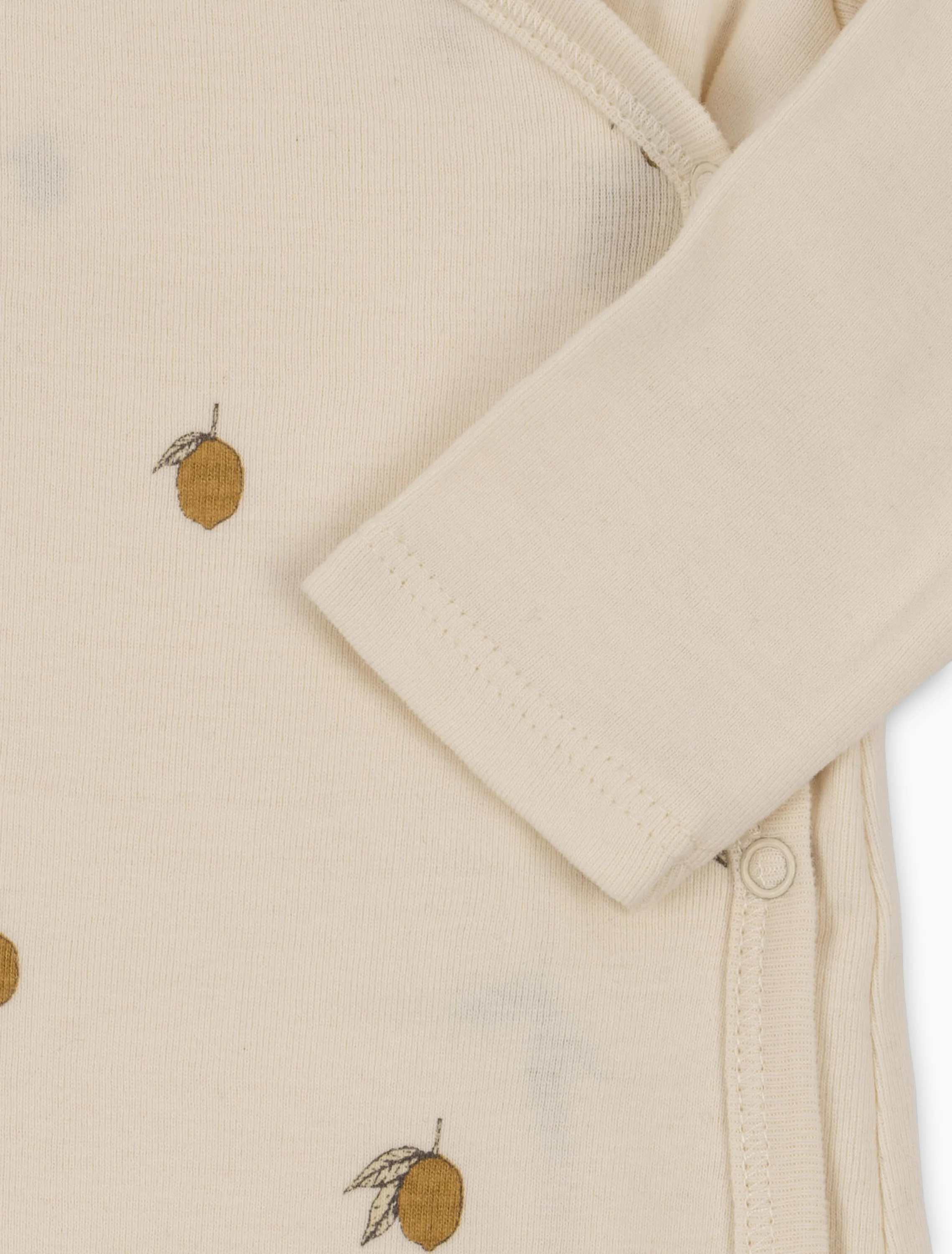 Newborn Onesie Romper in Lemon - Image 4