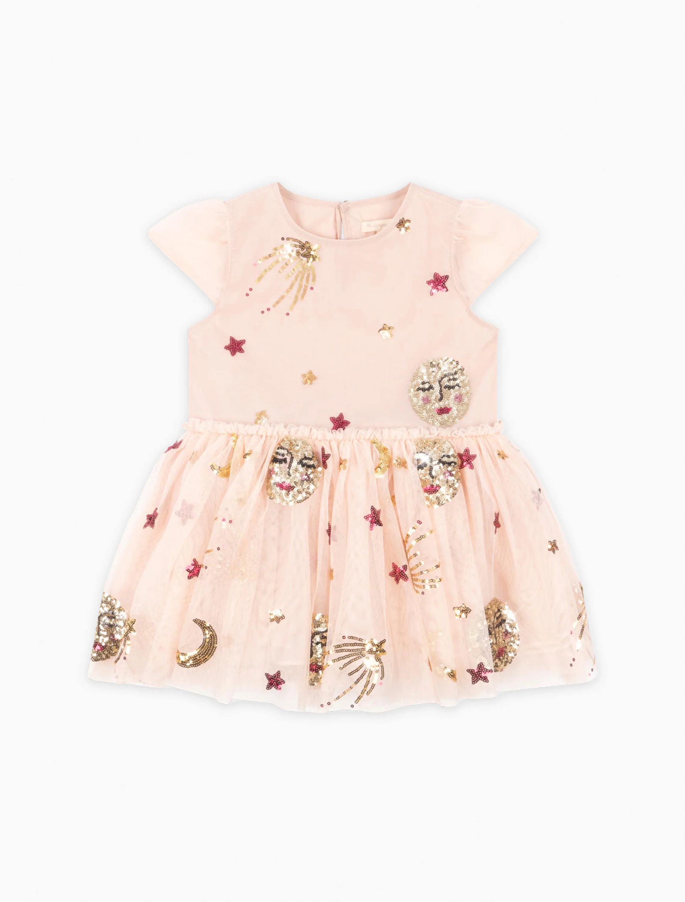 Odette Dress in Estella Sequin