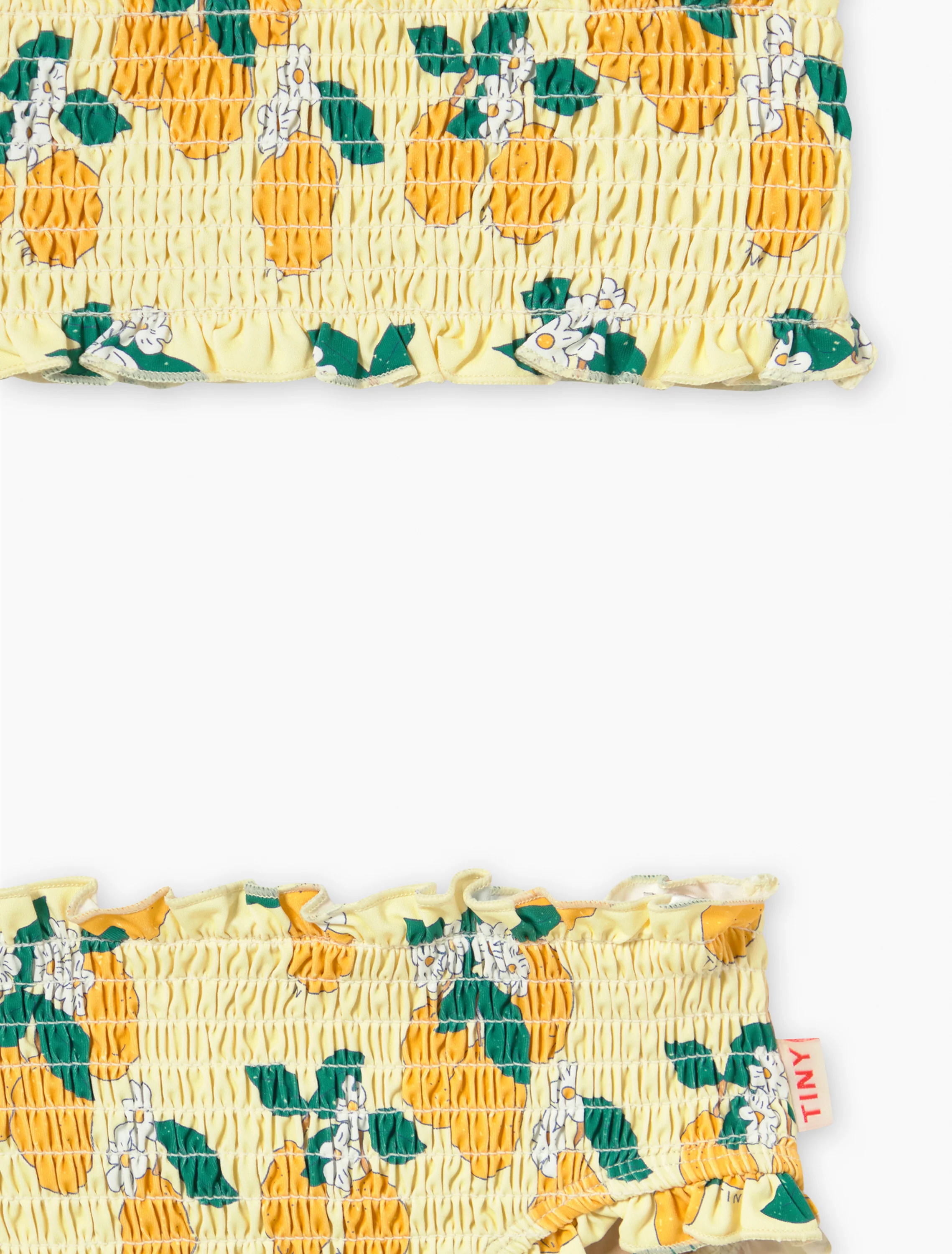Oranges Smock Swim Set in Pastel Yellow - Image 4