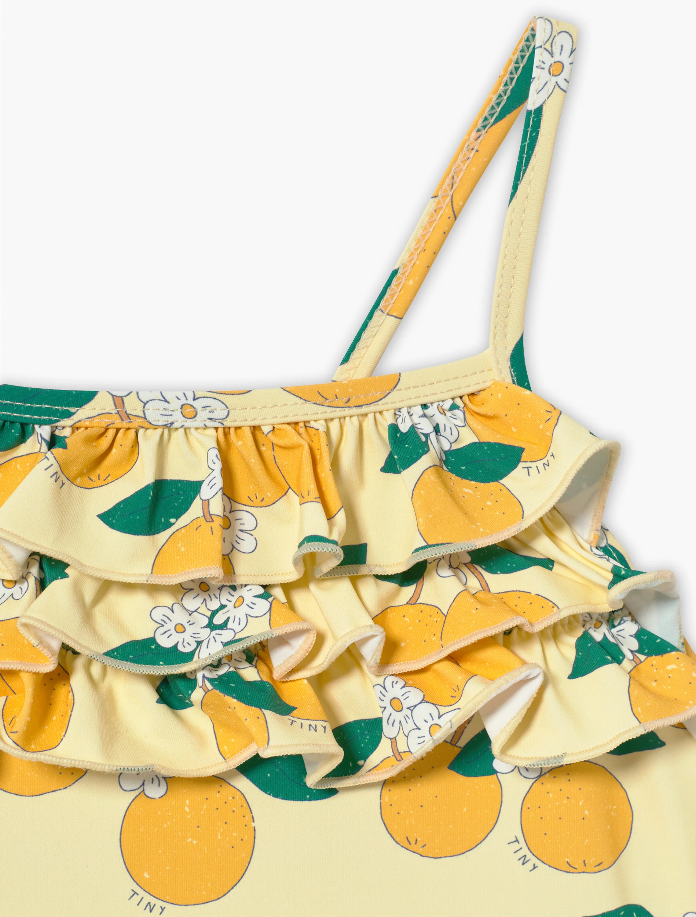 Oranges Swimsuit in Pastel Yellow - Image 5