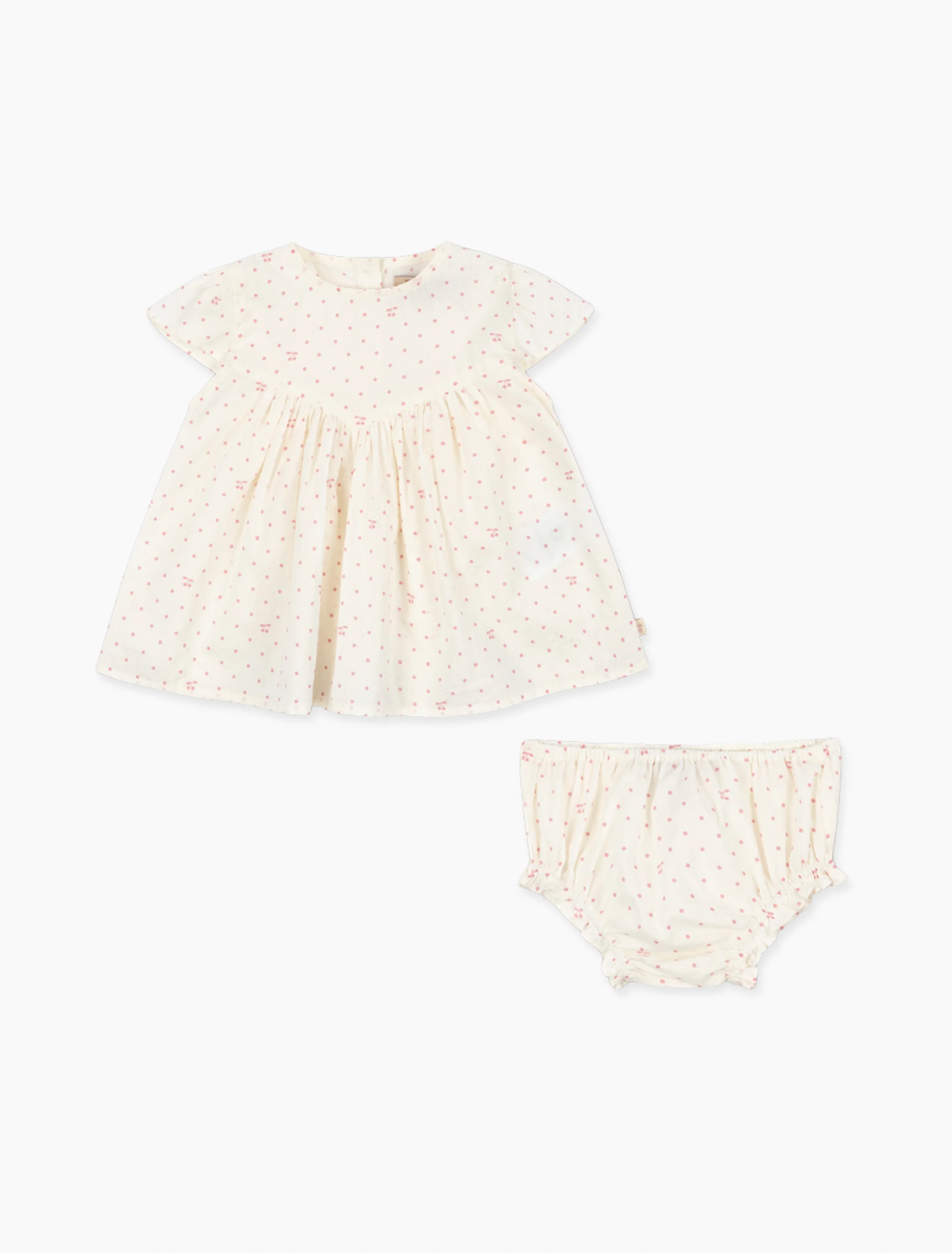 Pacey Set in Cherry Dot