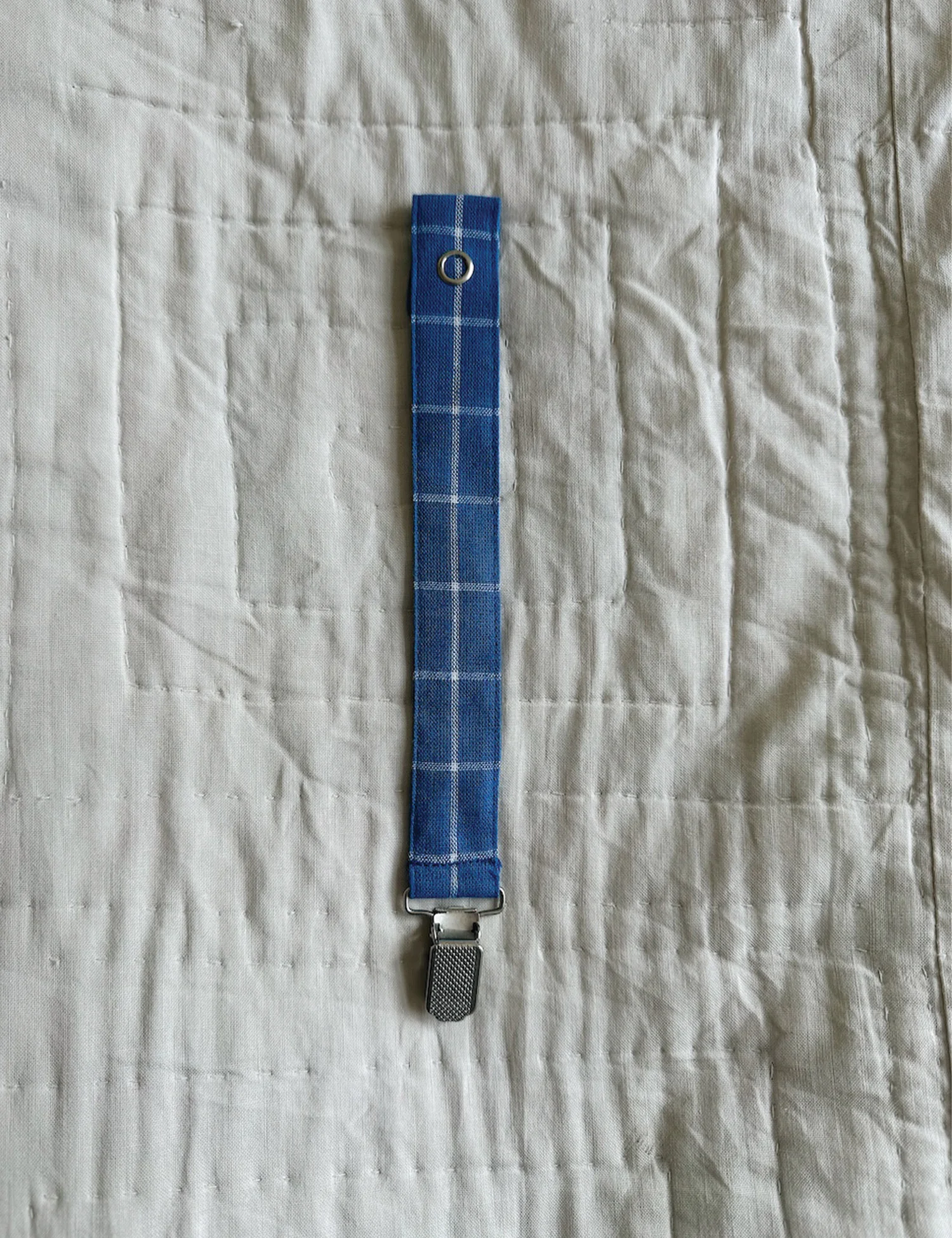 Pacifier Clip in Art Blue - Image 2