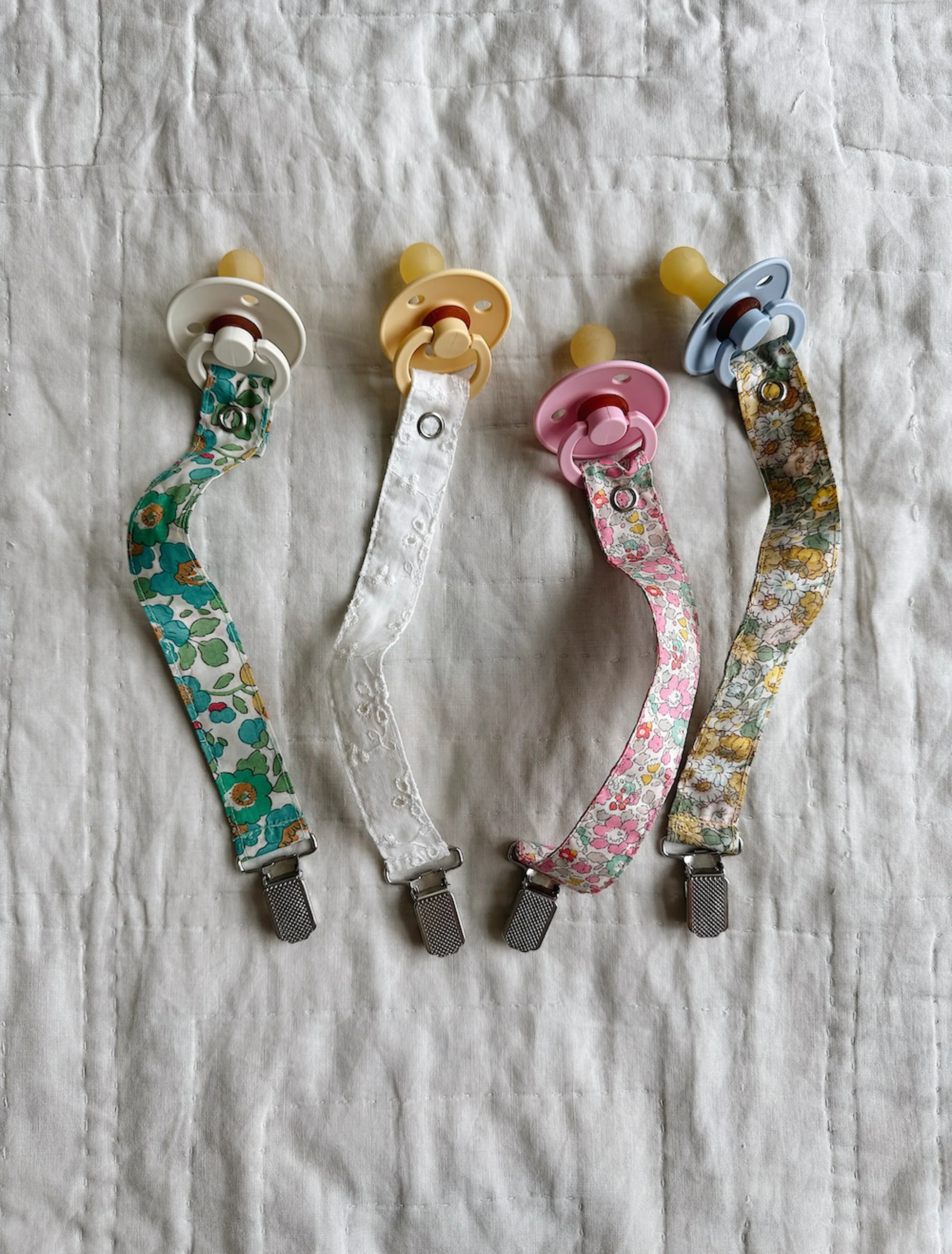 Pacifier Clip in Blue Betsy - Image 3