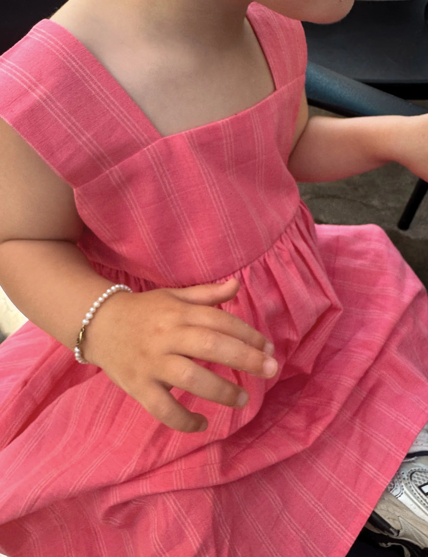 Patti Dress in Super Pink - Image 3