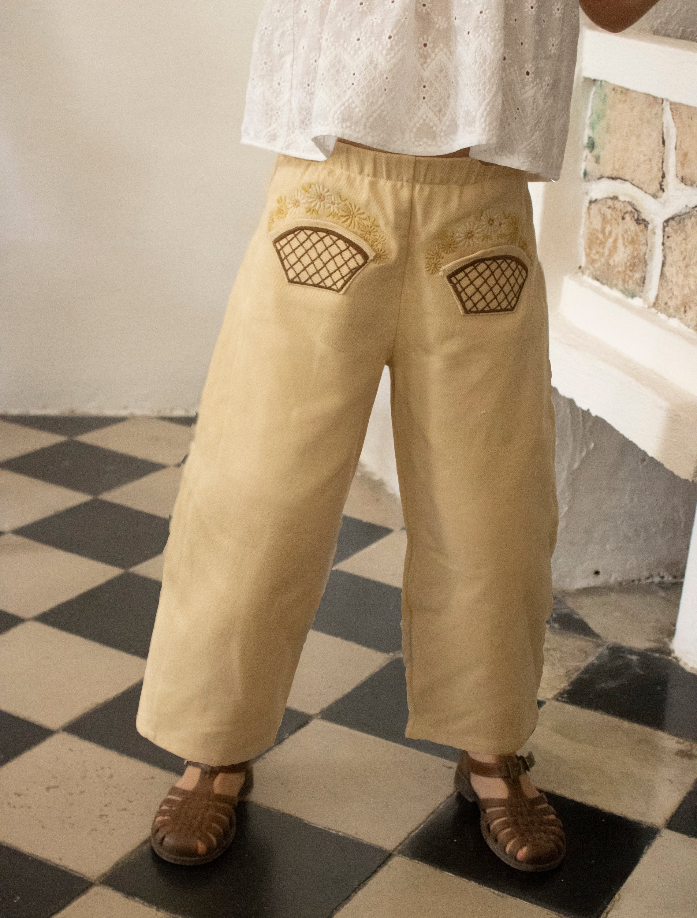 Paz Trouser in Sunshine - Image 3