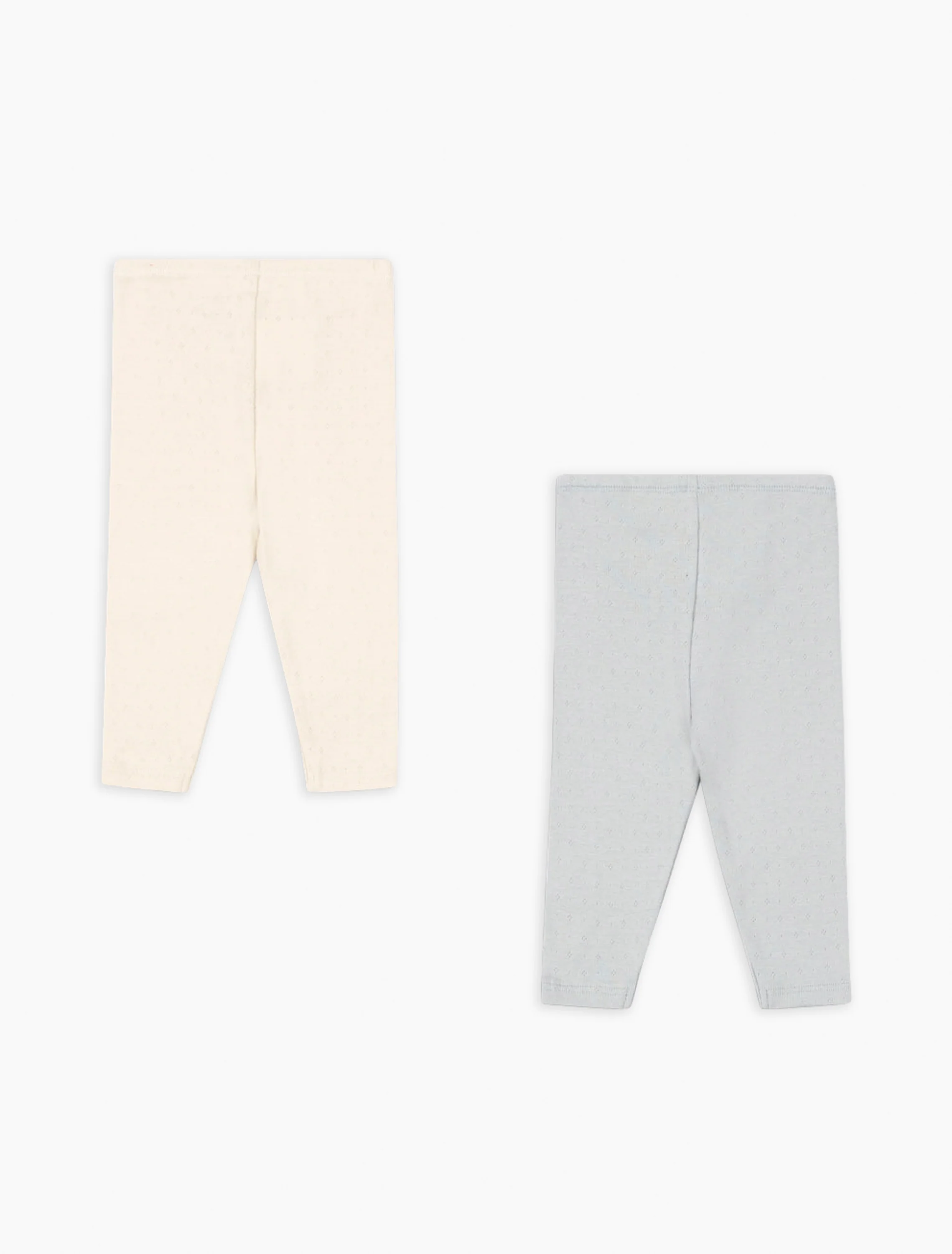 Perla 2 Pack Leggings in Buttercream/Pearl Blue - Image 4