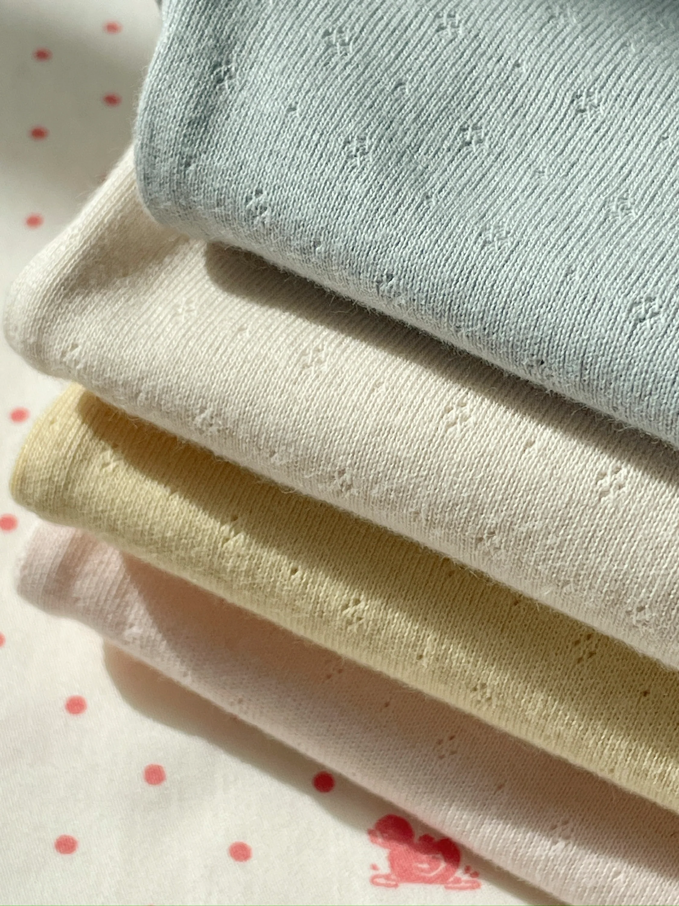 Perla 2 Pack SS Bodysuit in Buttercream/Pearl Blue - Image 3