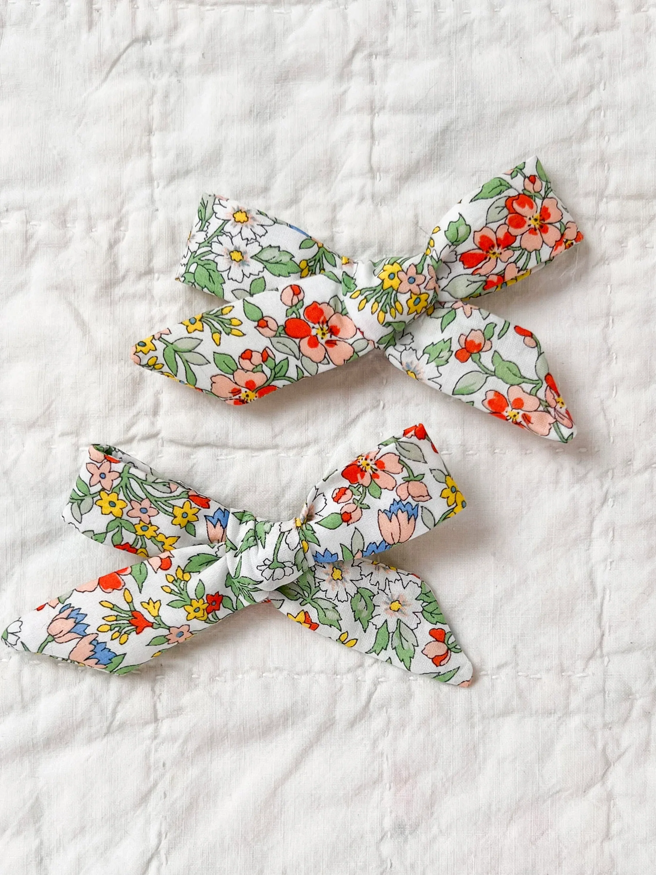 Pig Tail Hair Bows in Liberty Nazanin - Image 4