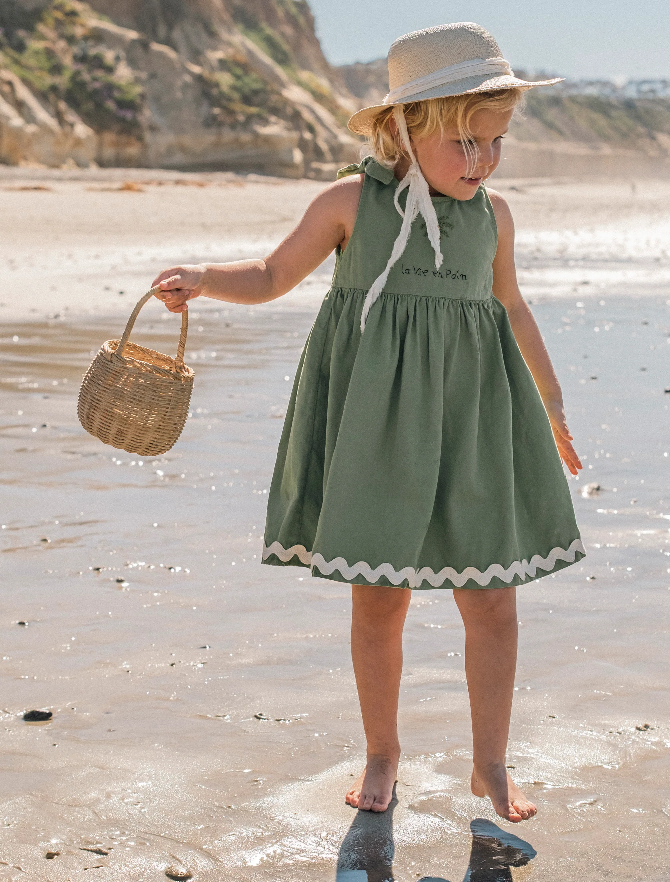 Piper Dress in La Vie en Palm - Image 2