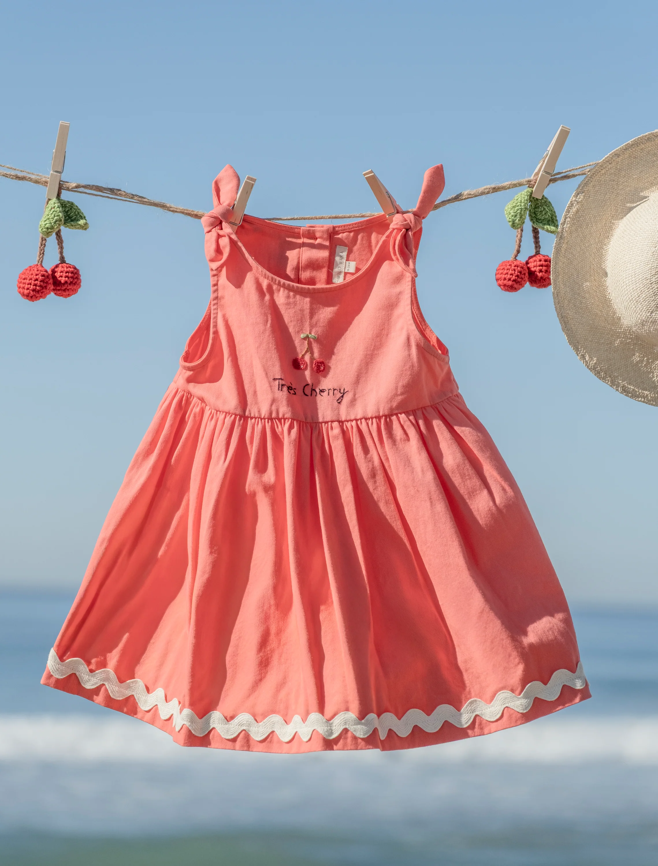 Piper Dress in Tres Cherry - Image 3