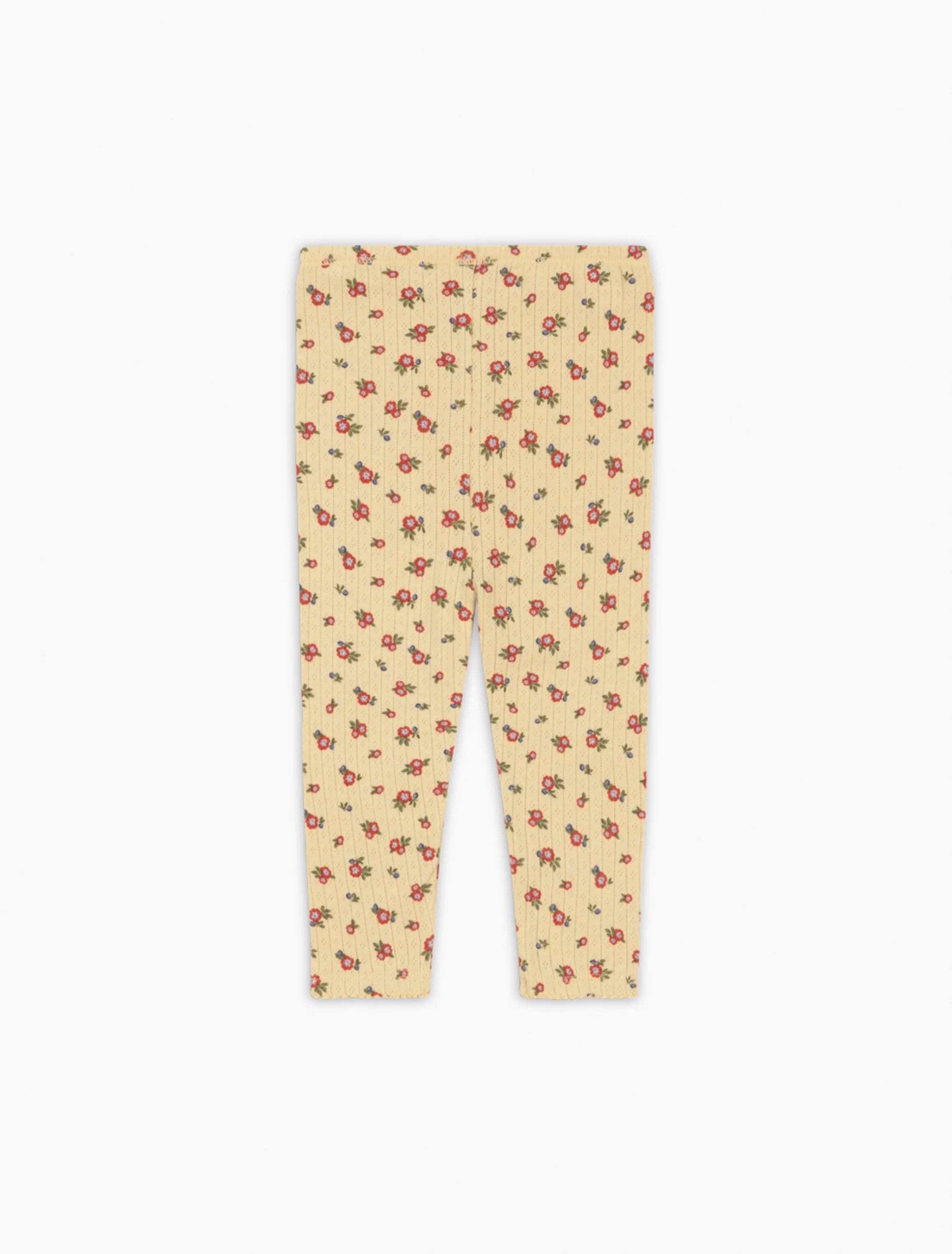 Pointelle Minnie Leggings in Carmona - Image 3