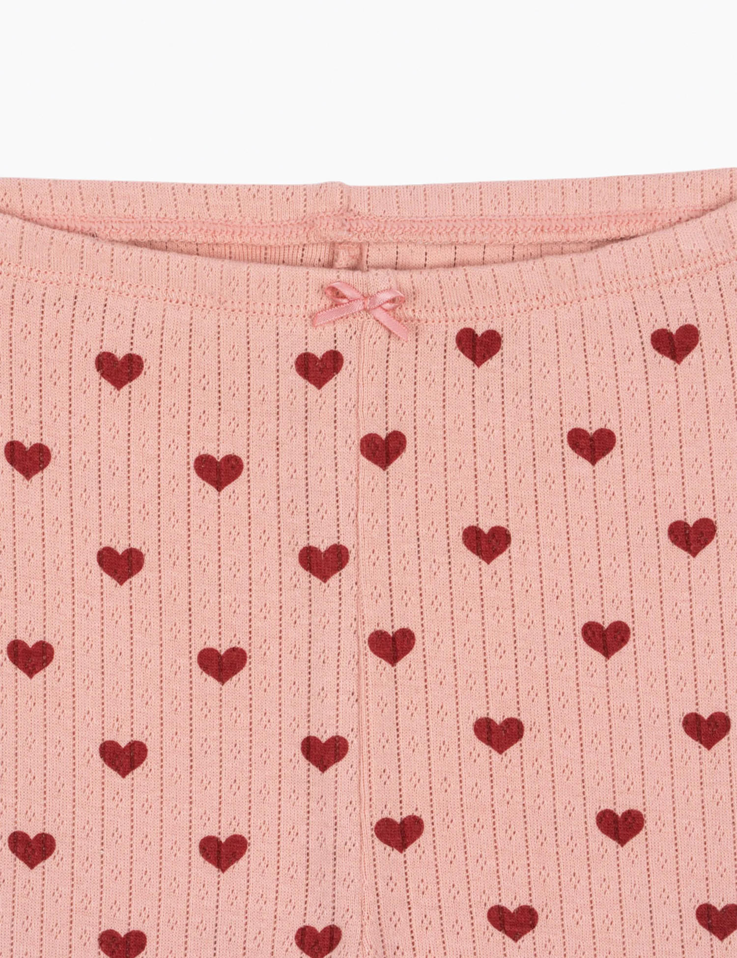 Pointelle Minnie Leggings in Rose Amour - Image 3
