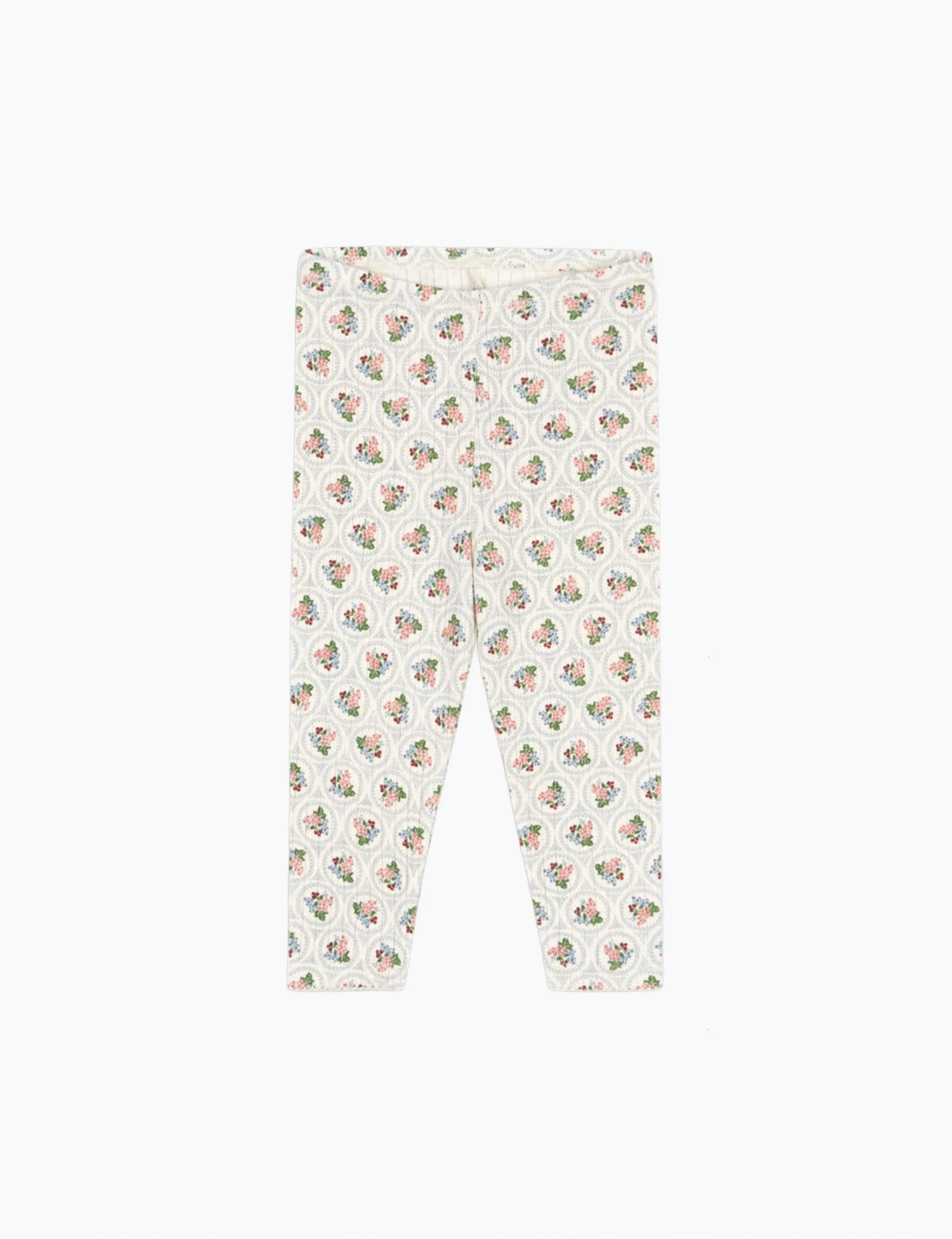 Pointelle Minnie Leggings in Verona Blues