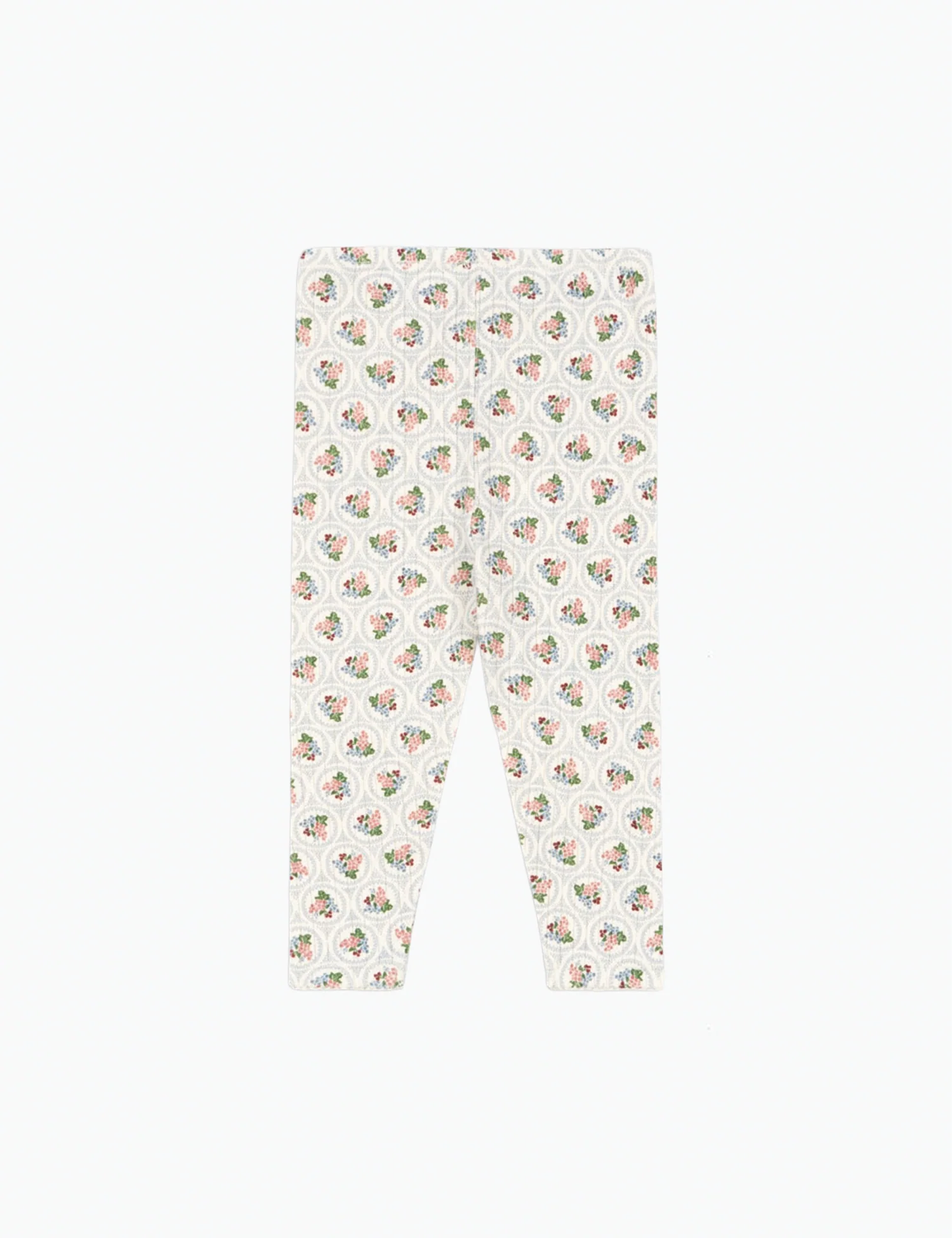 Pointelle Minnie Leggings in Verona Blues - Image 3