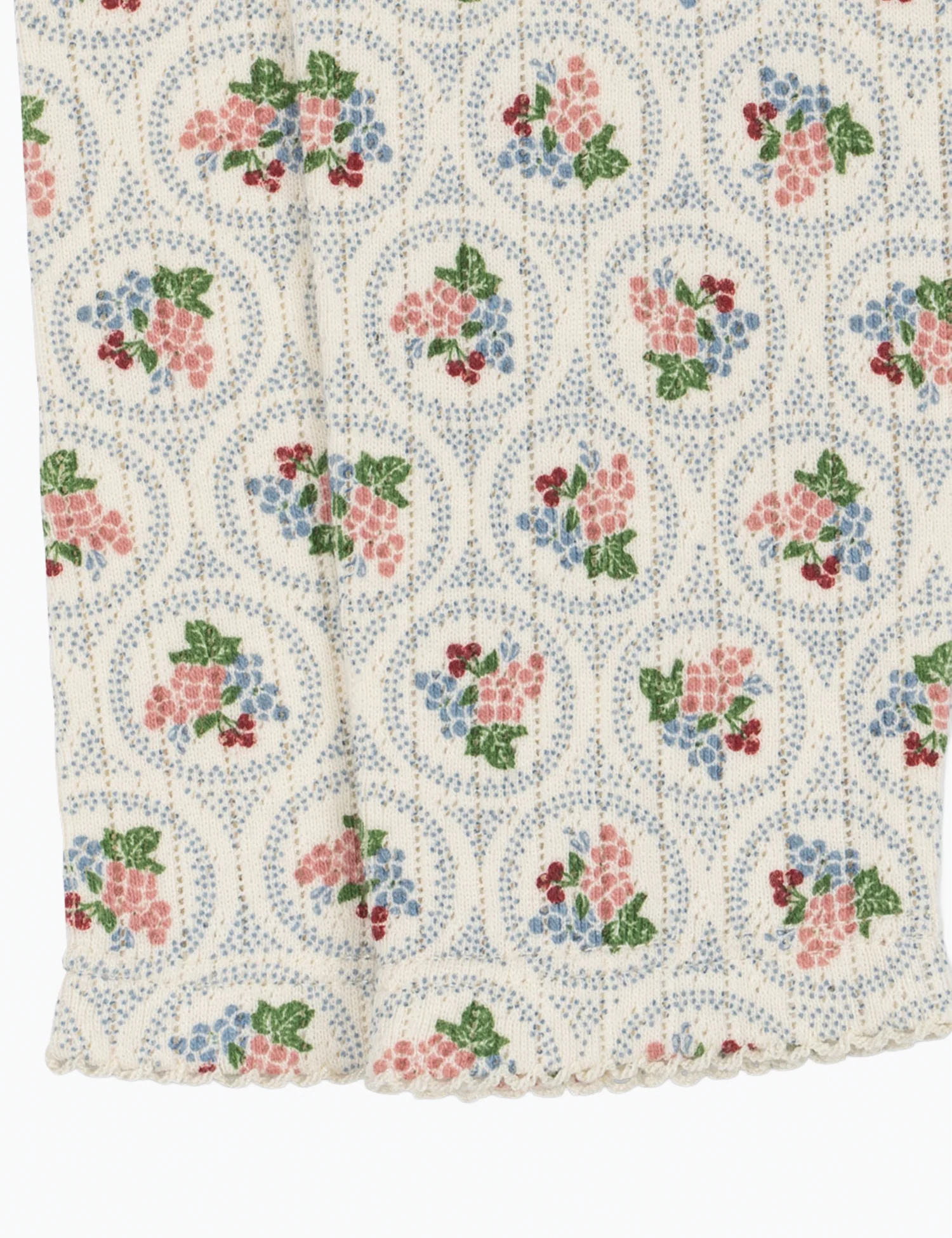 Pointelle Minnie Leggings in Verona Blues - Image 5