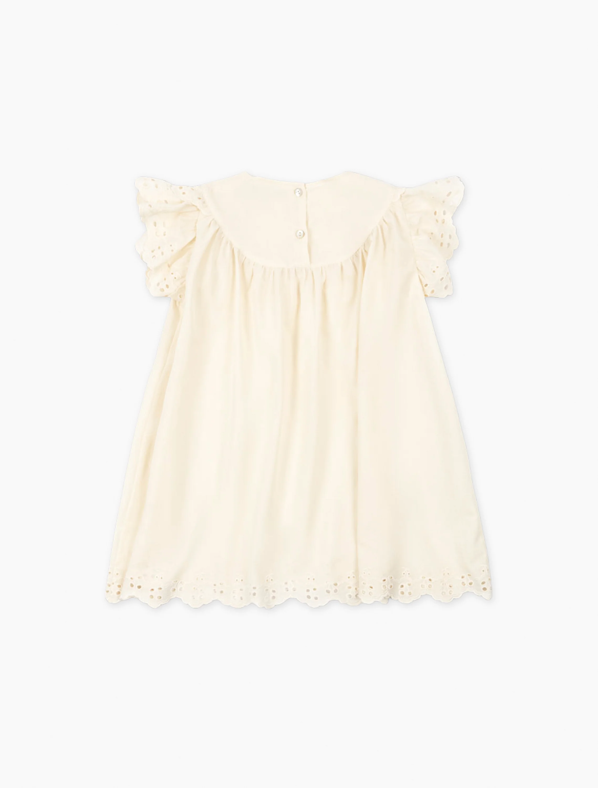 Posey Dress in Antique White - Image 4