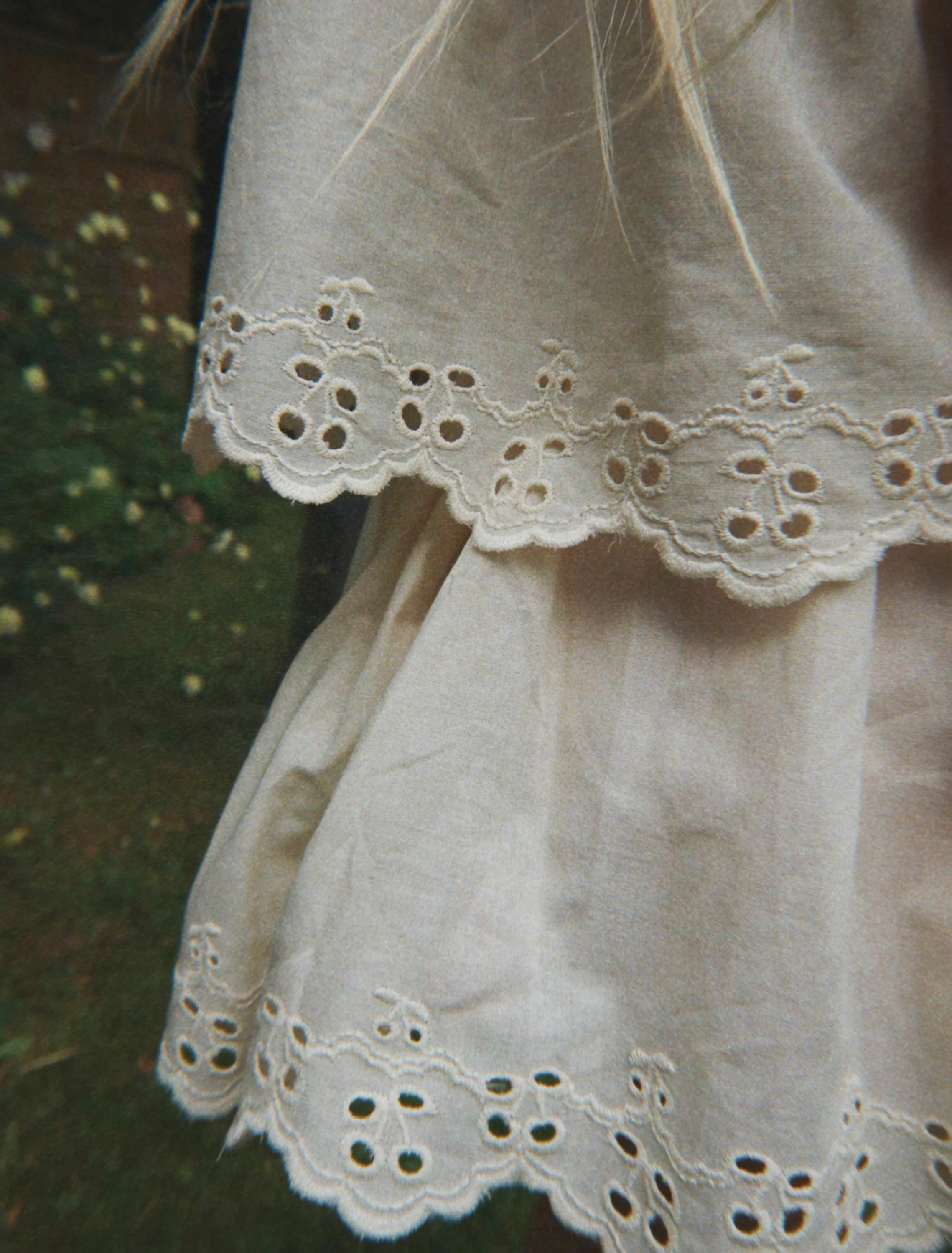 Posey Skirt in Antique White - Image 4