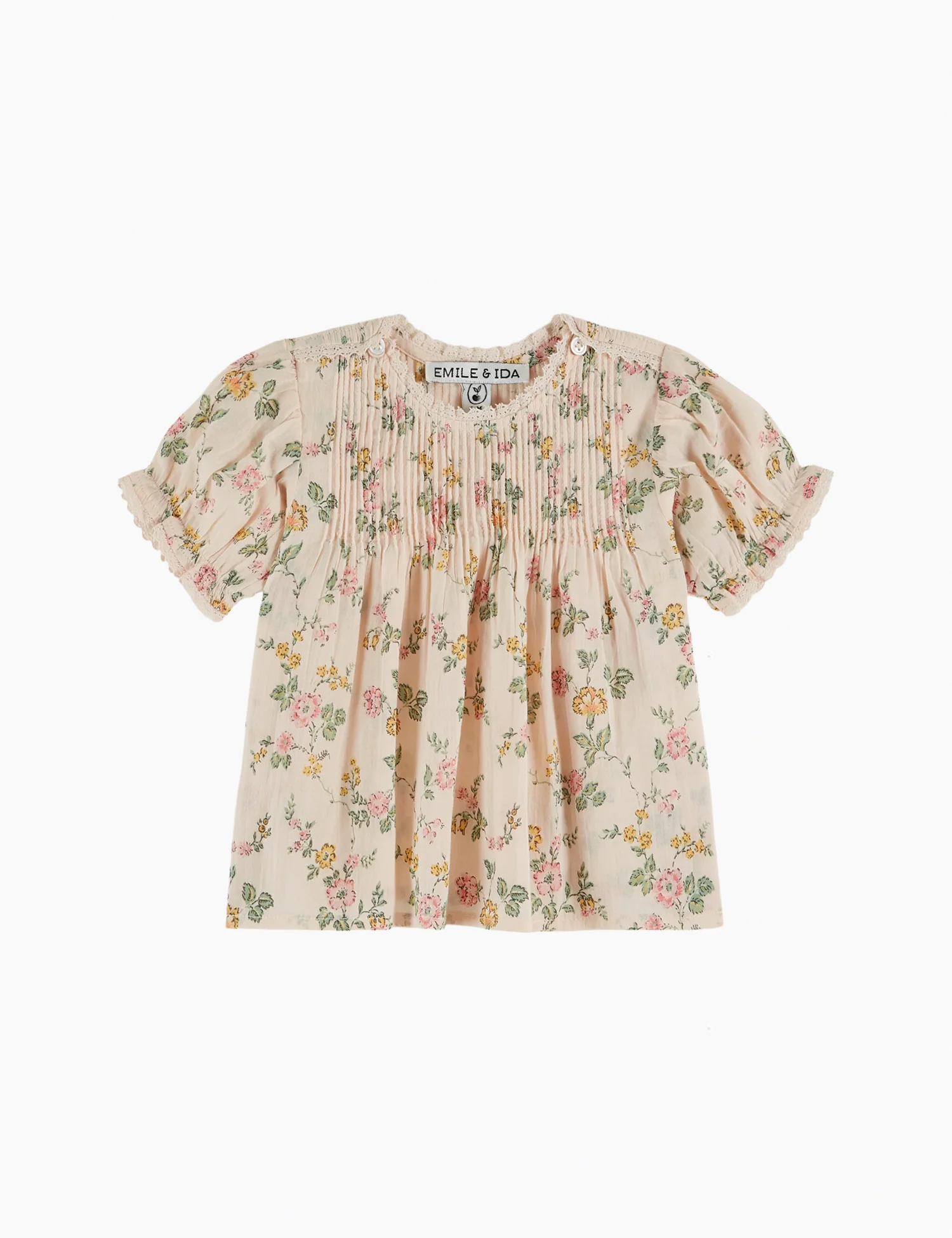 Printed Blouse in Rosier