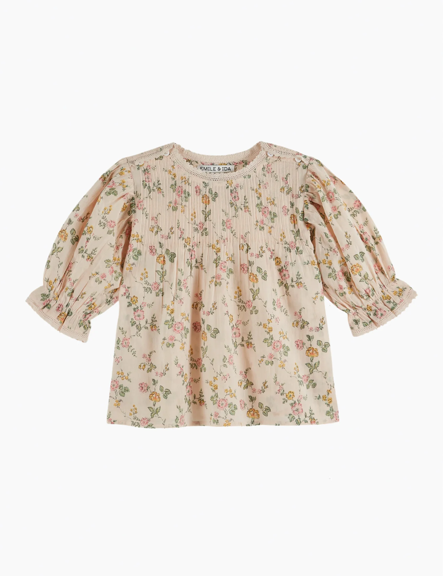Printed Blouse in Rosier - Image 3