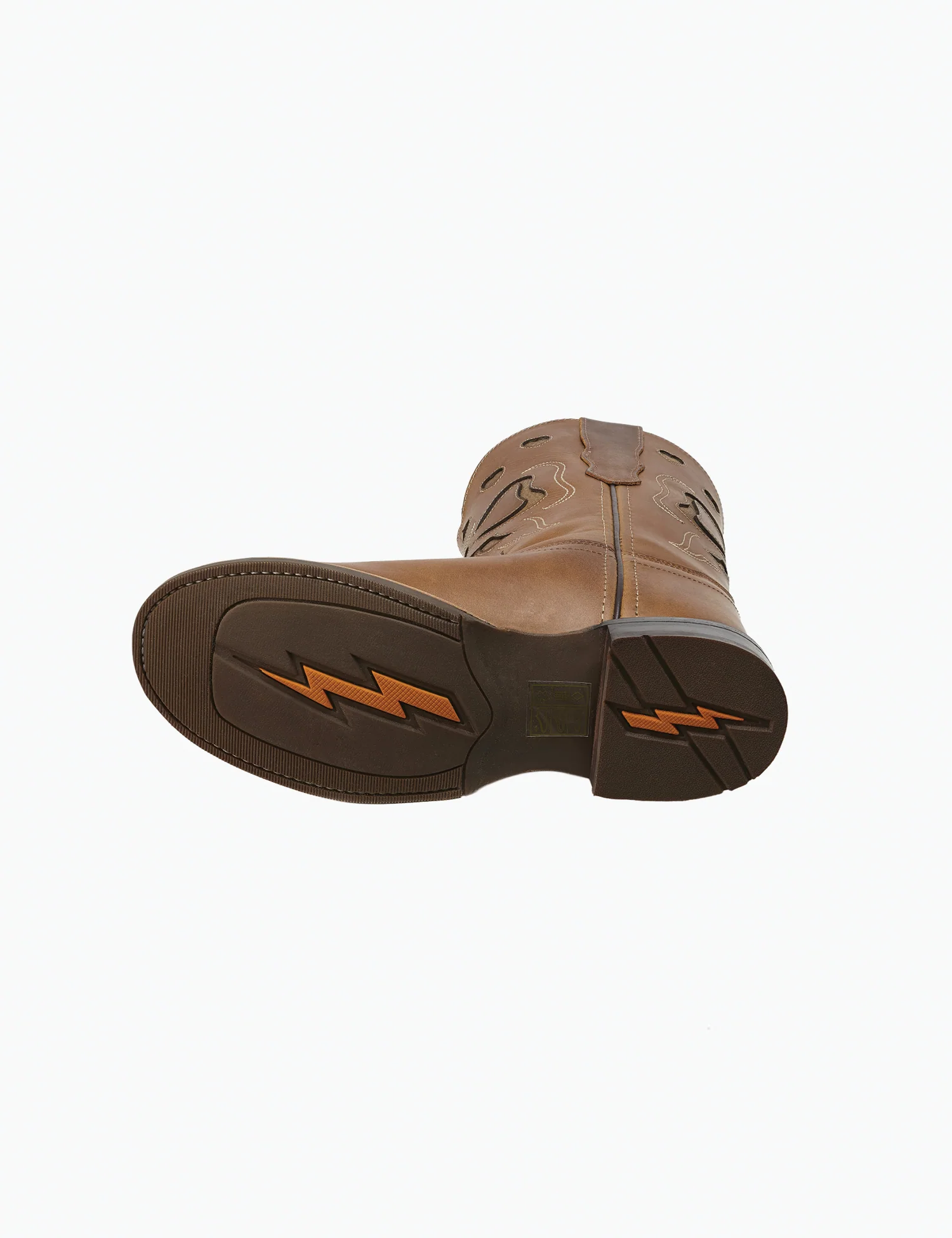 Ranger Cowboy Boots in Cognac Bow - Image 5