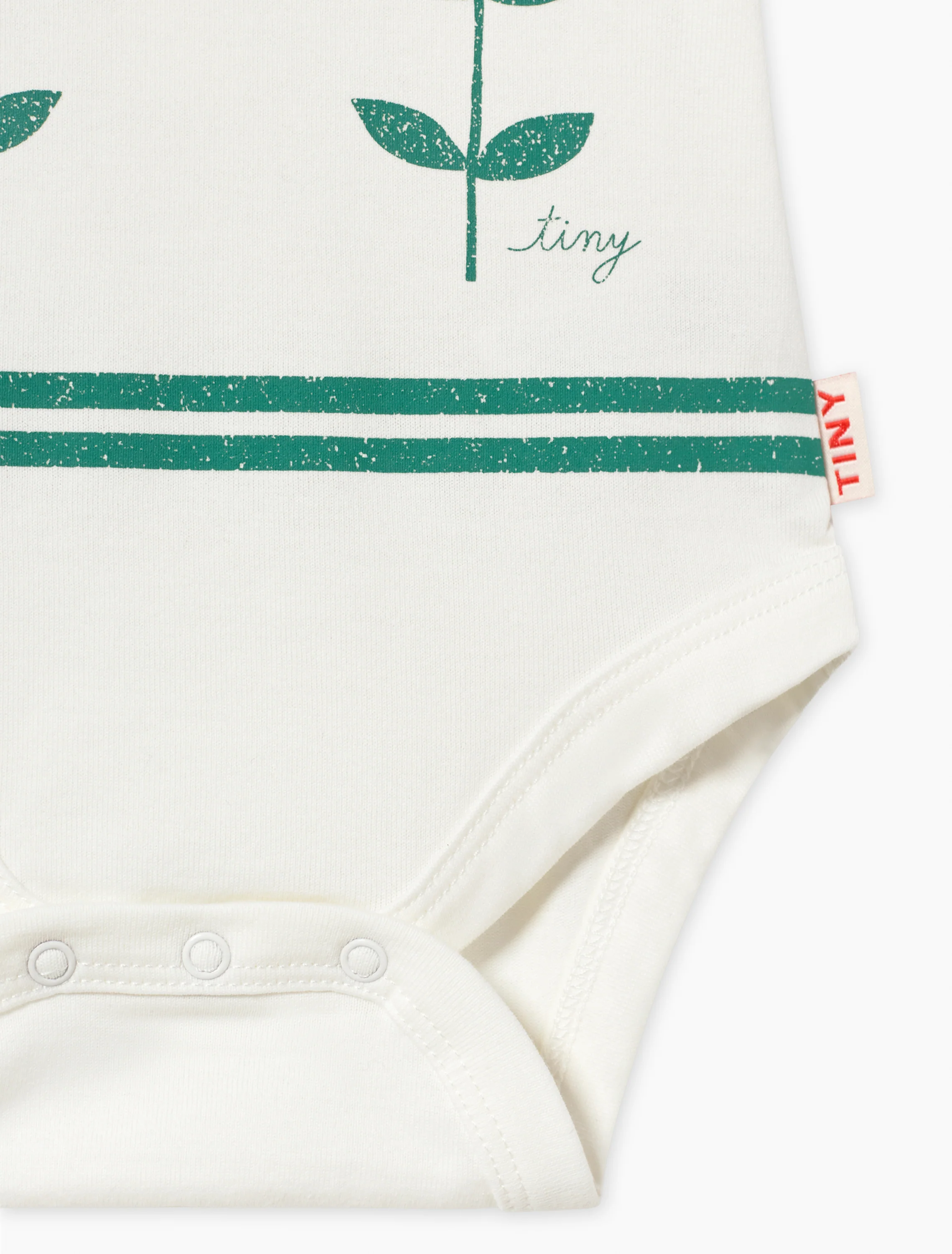 Red Roses Graphic Body in Off-White - Image 4