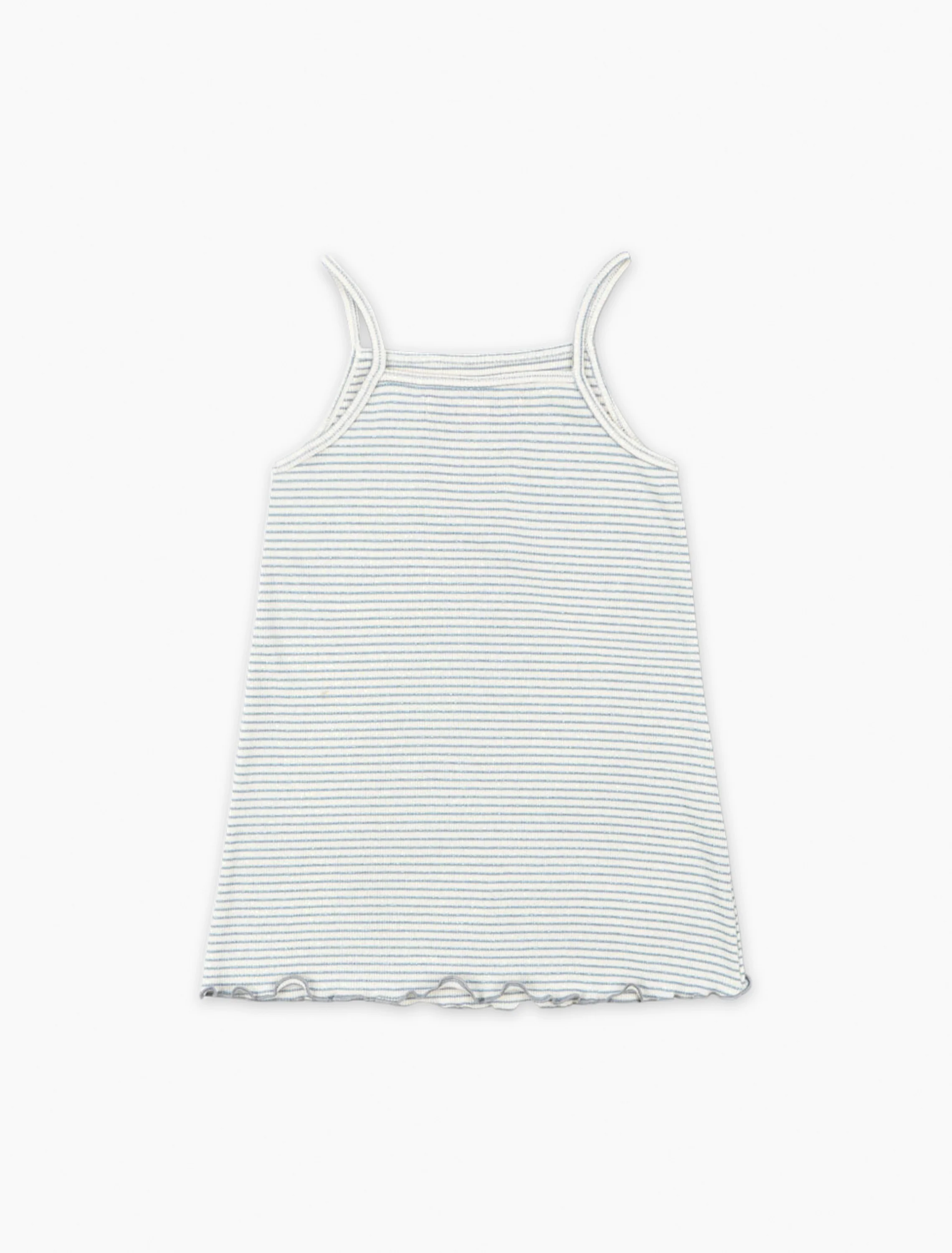 Roli Strap Dress in Sleet Stripe - Image 2