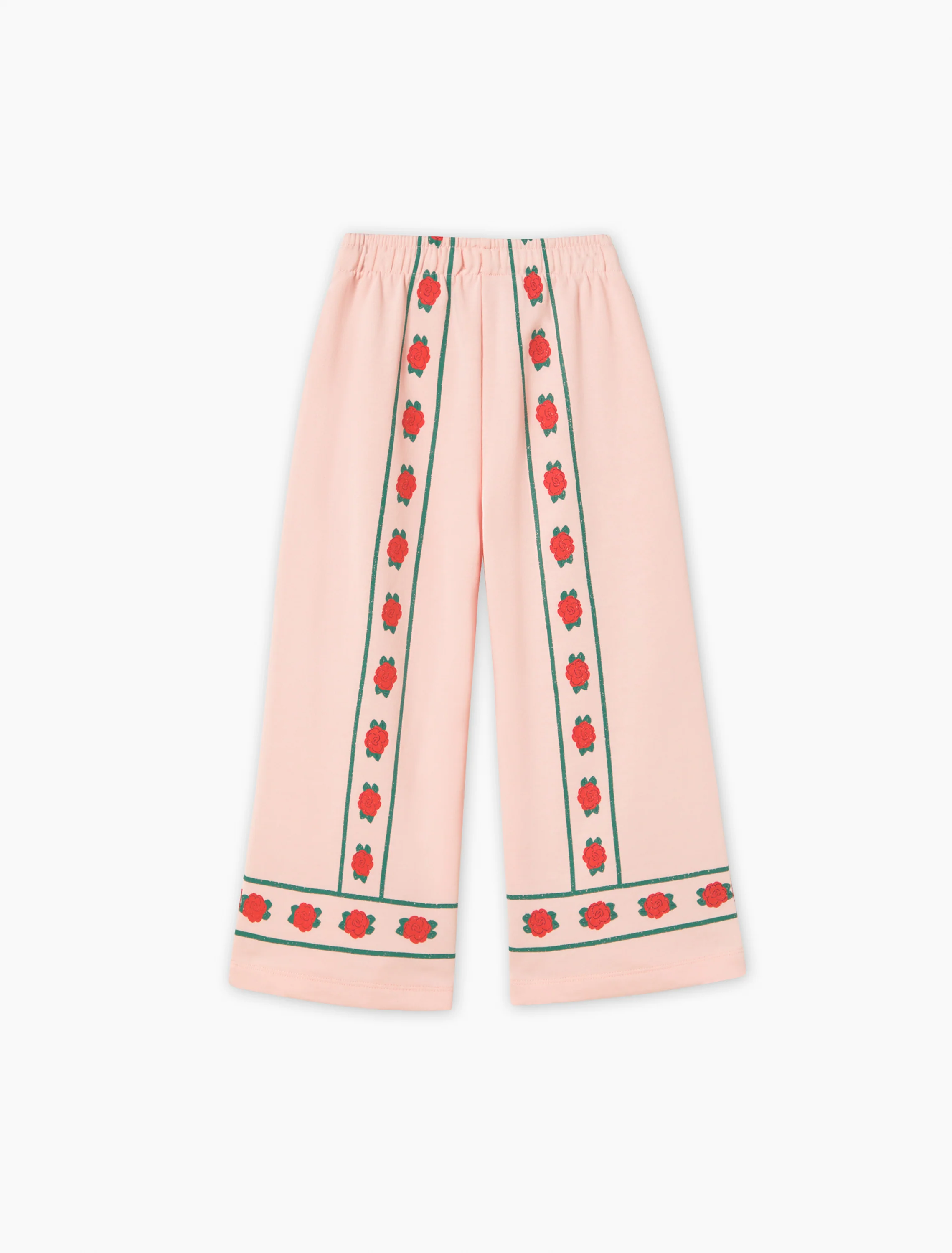Rose Straight Sweatpant in Pastel Pink - Image 4