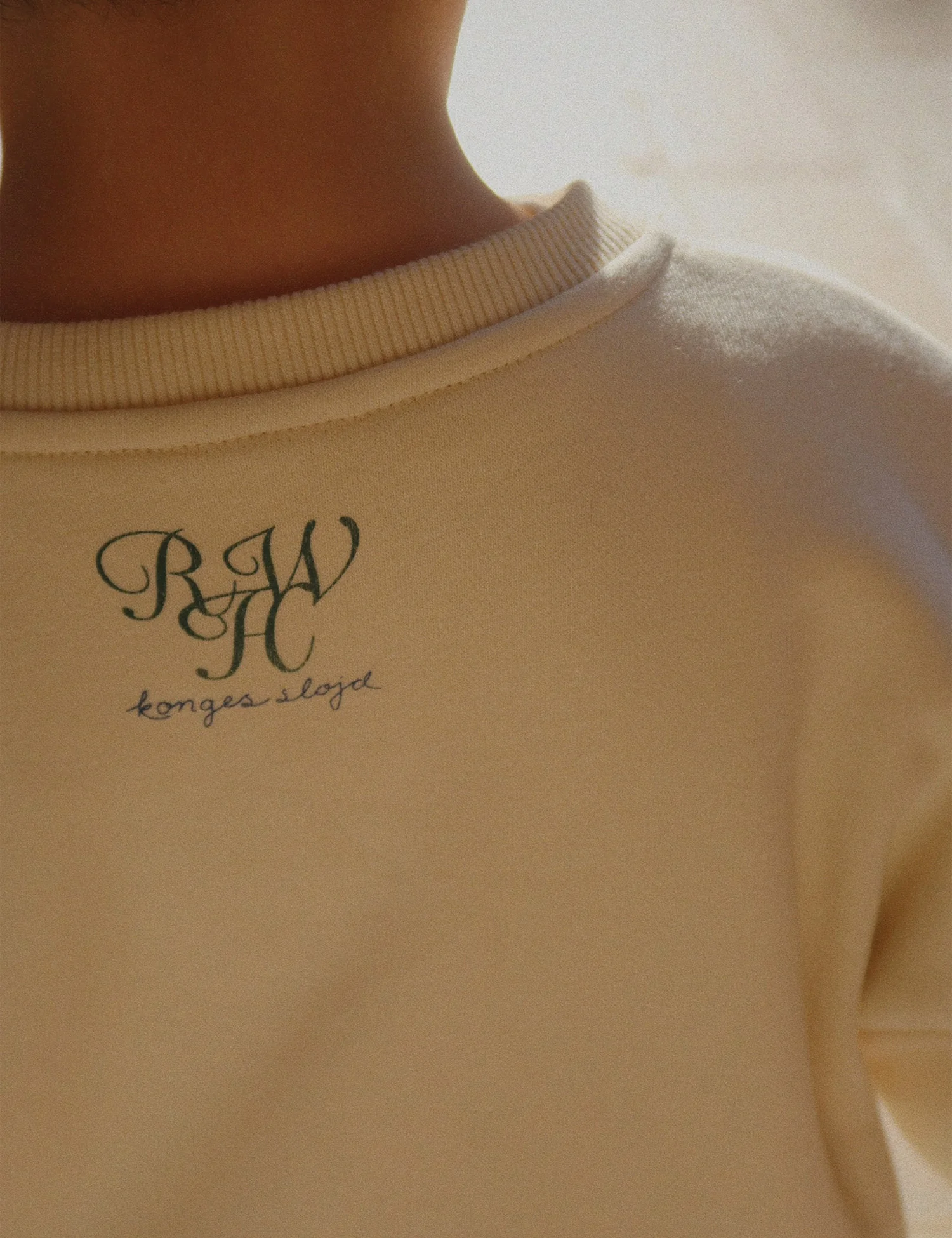 Rosie H-W X Konges Sløjd Roller Sweat in Summer Sand - Image 3